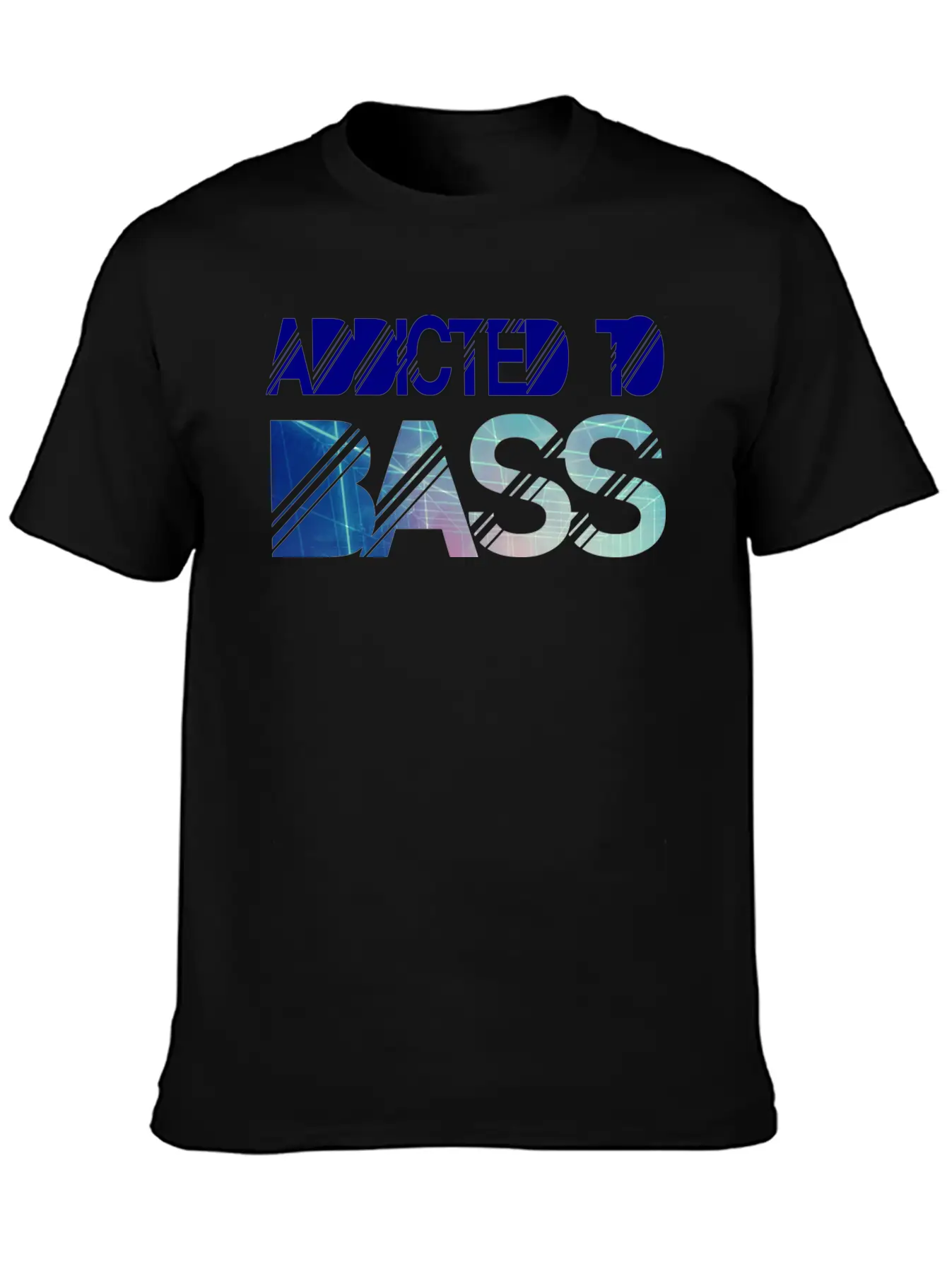 Addicted To Bass Unisex Casual T-Shirt – Clean Design For Daily Comfort