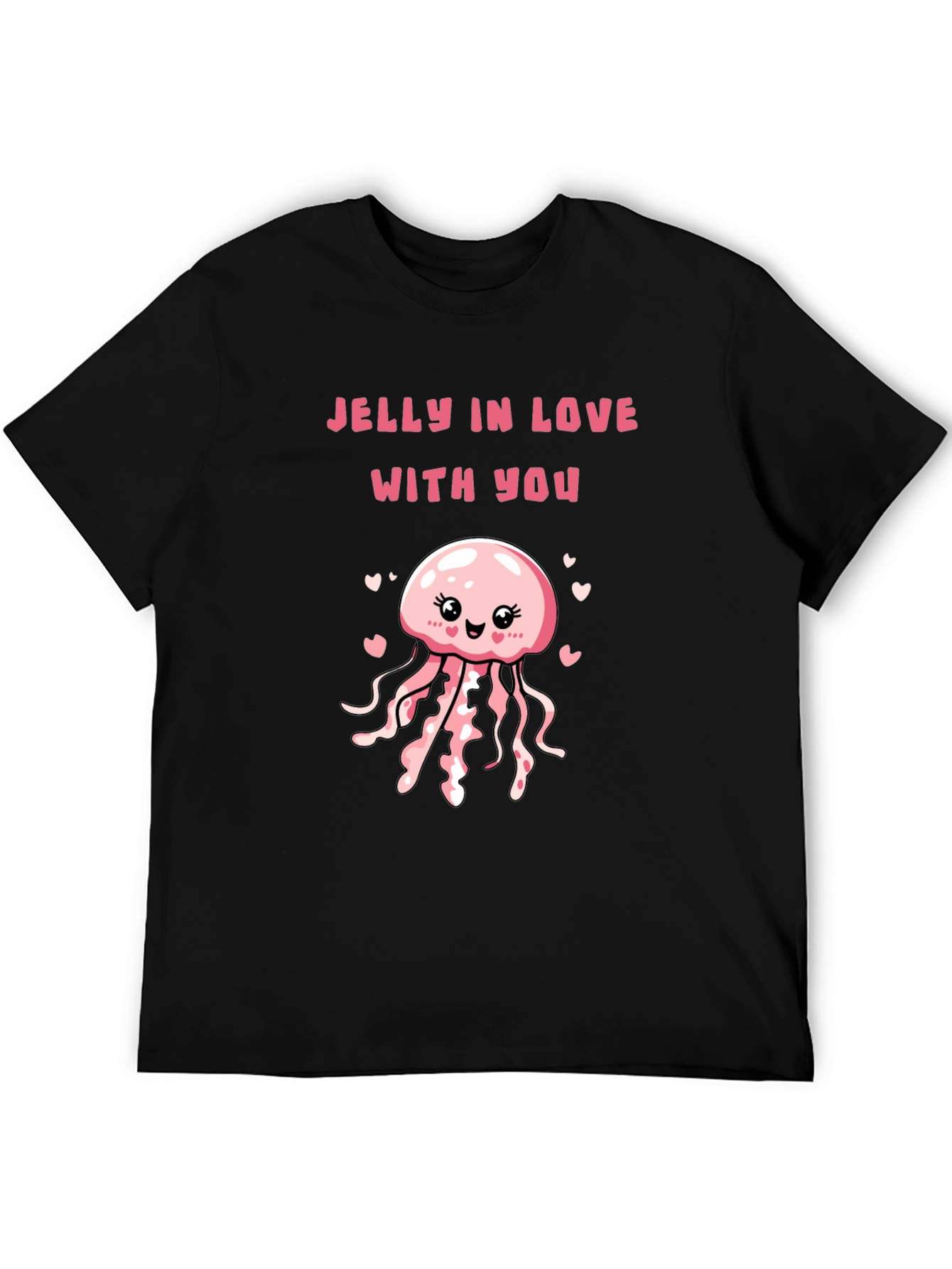 Jelly in Love Black Graphic Tee