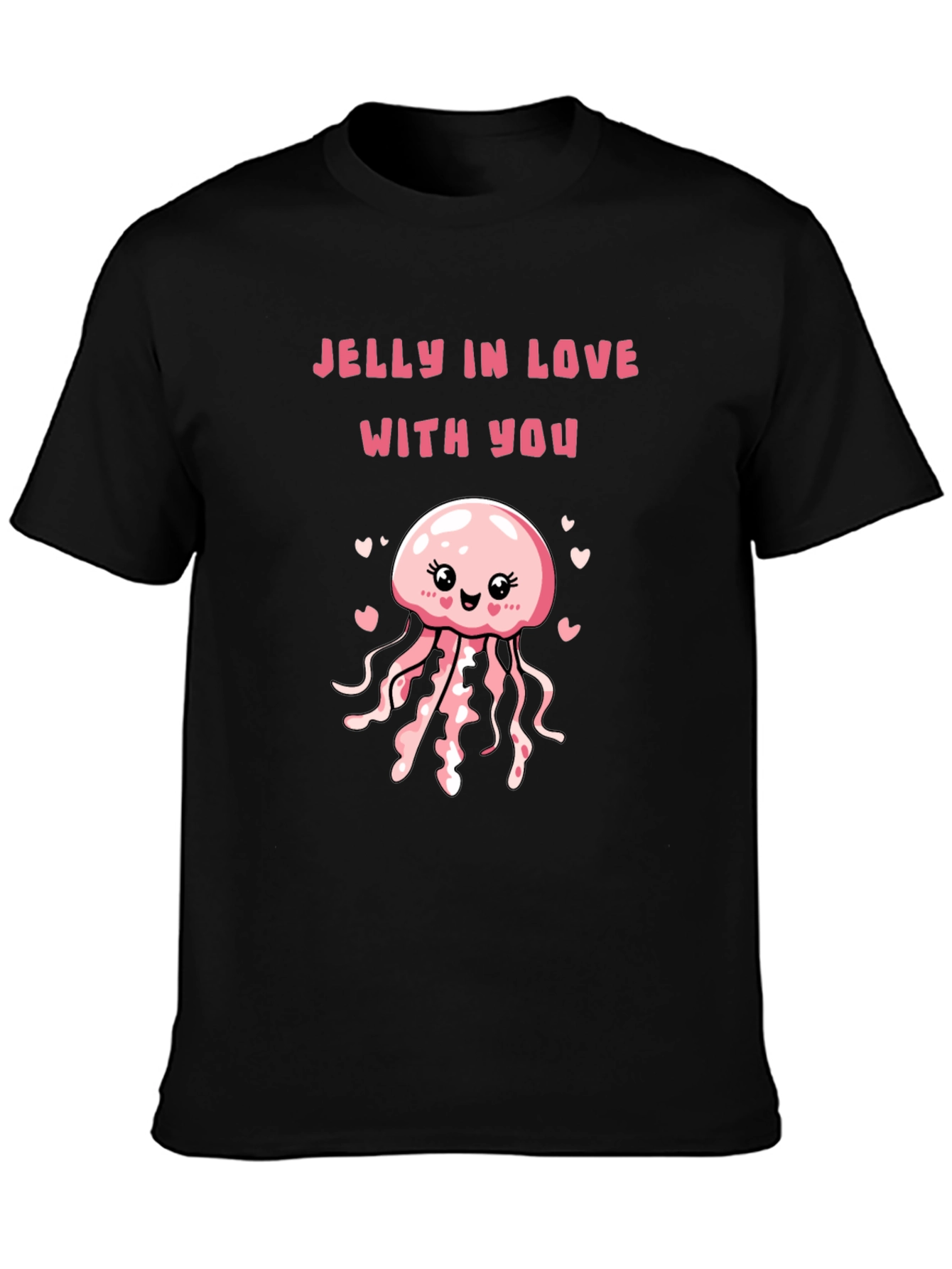 Jelly in Love Black Graphic Tee