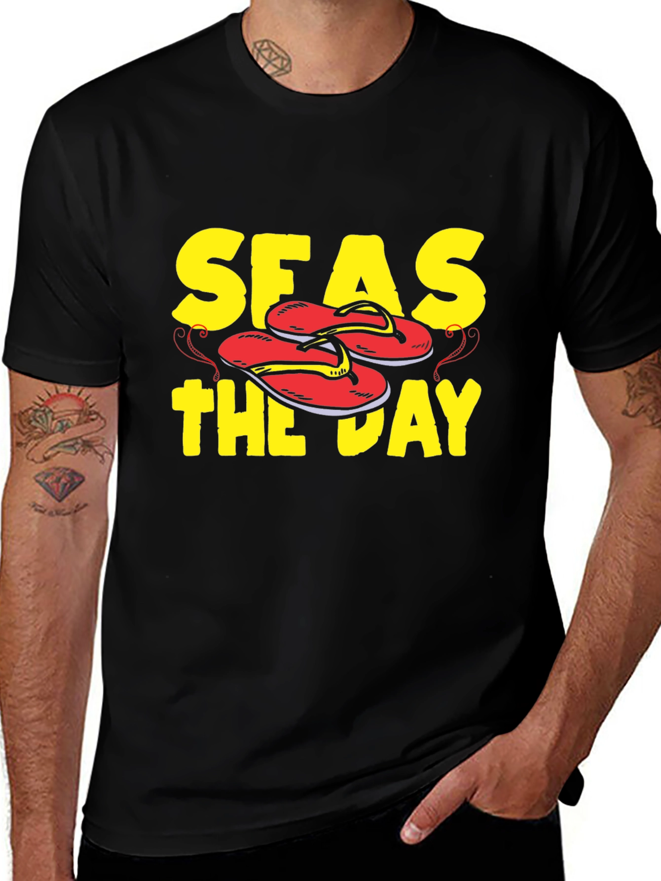 Seas the Day Graphic Tee