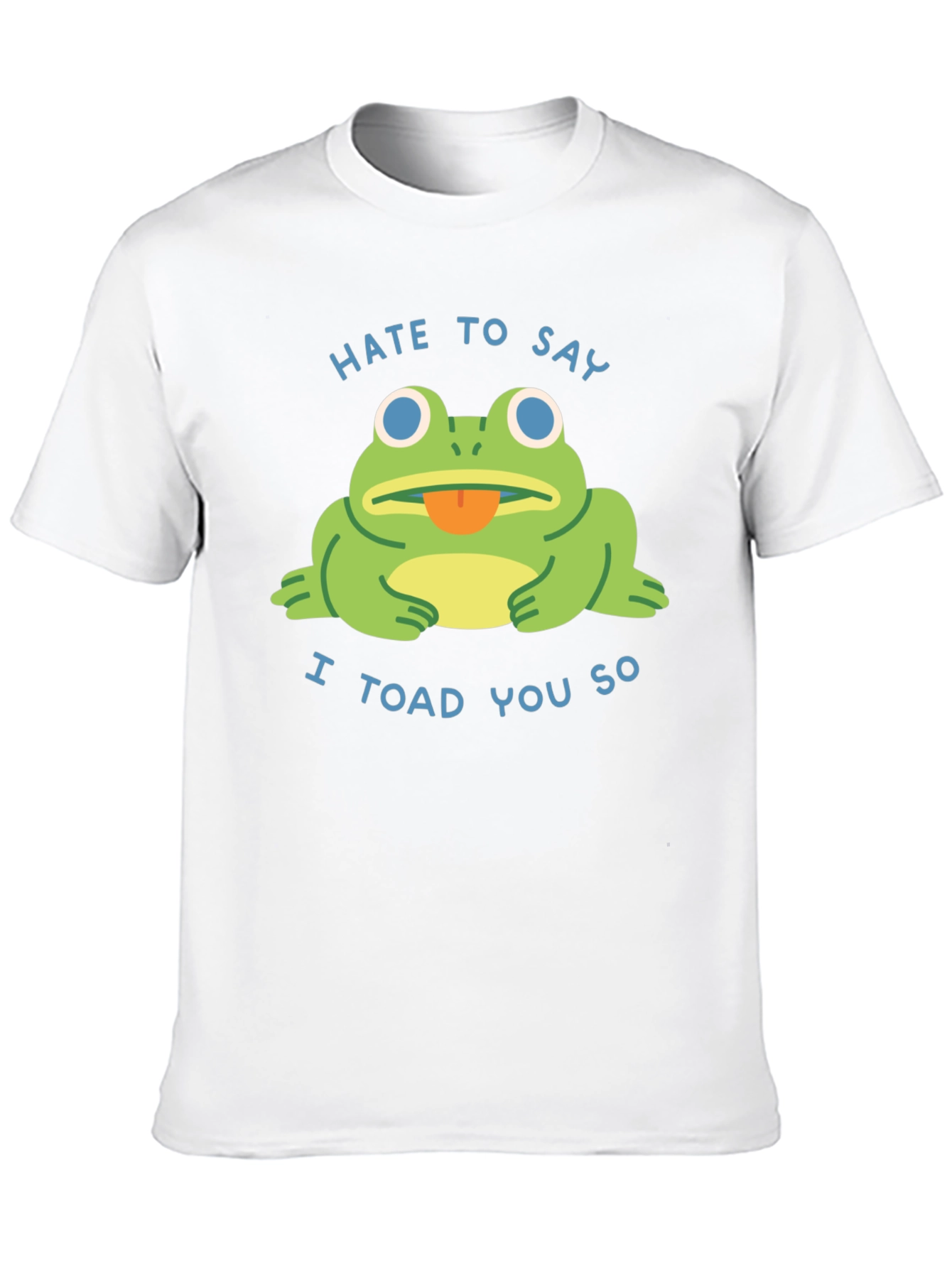 Hate to Say I Toad You So Black T-Shirt