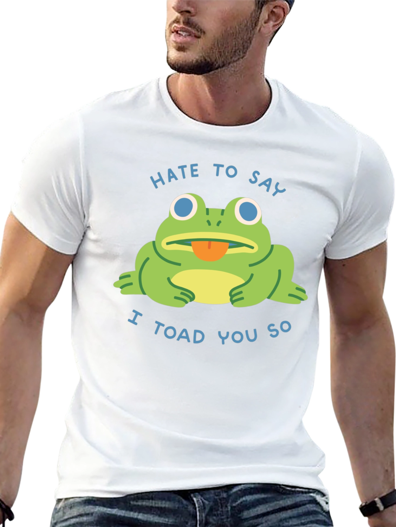 Hate to Say I Toad You So Black T-Shirt