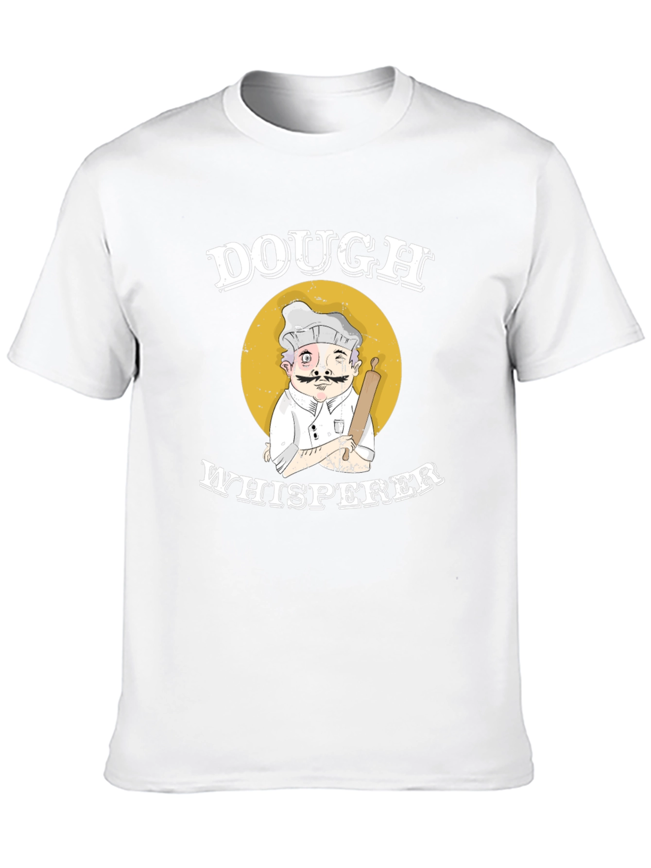 Dough Whisperer Graphic Tee - Baker Humor T-Shirt