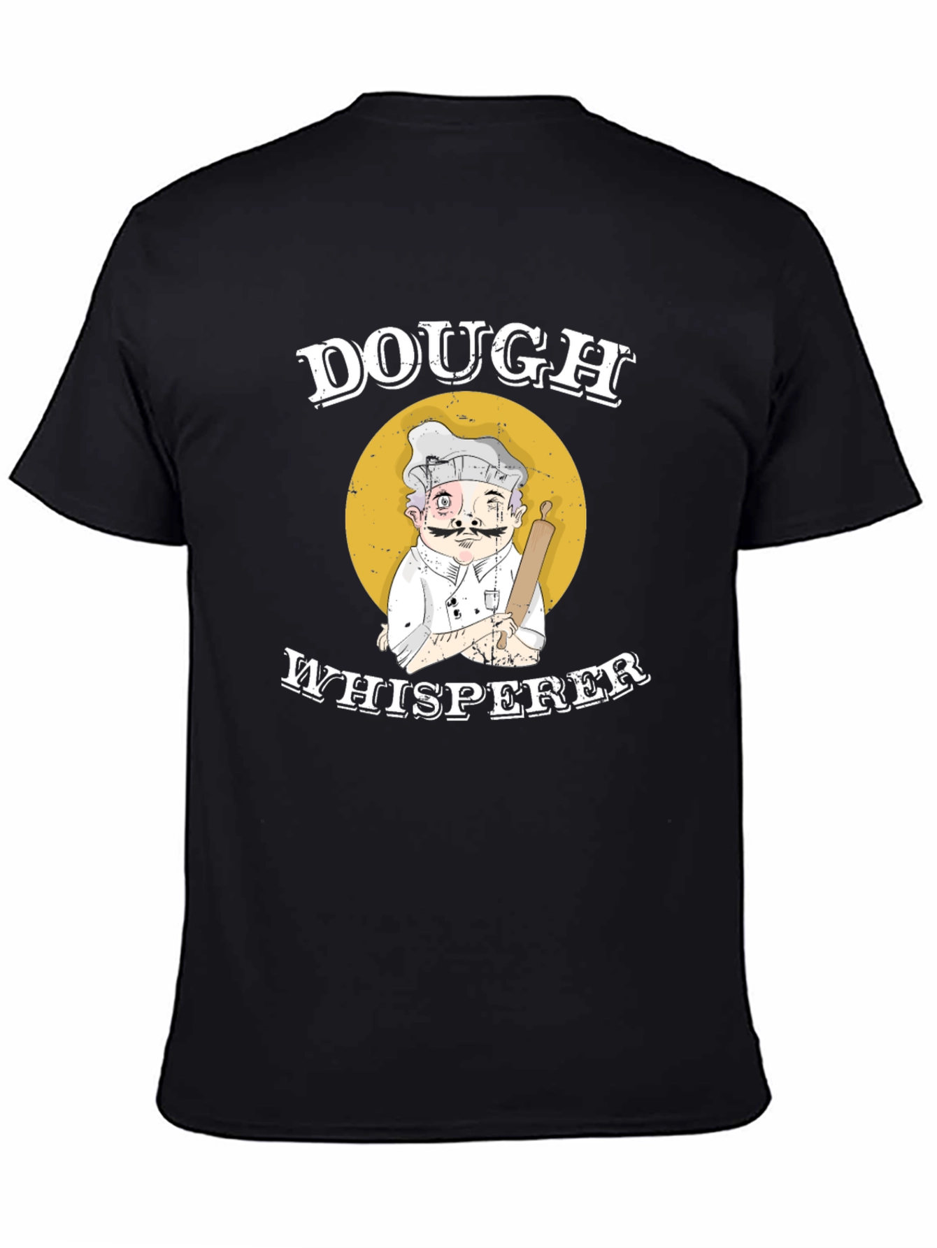 Dough Whisperer Graphic Tee - Baker Humor T-Shirt