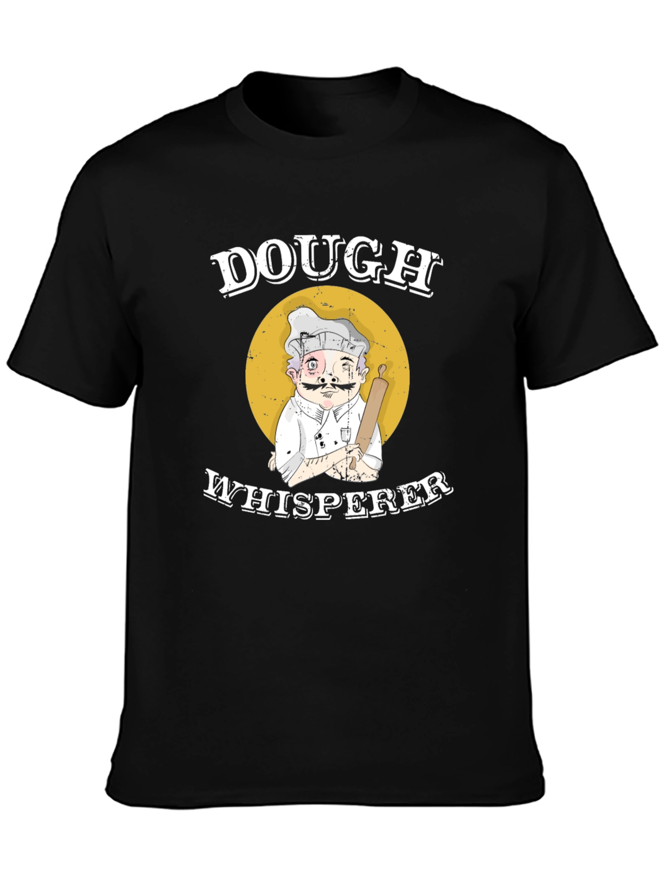 Dough Whisperer Graphic Tee - Baker Humor T-Shirt