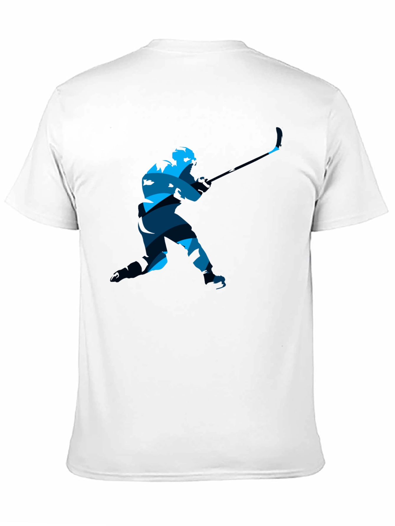 Hockey Player Graphic Tee - Stylish Comfort