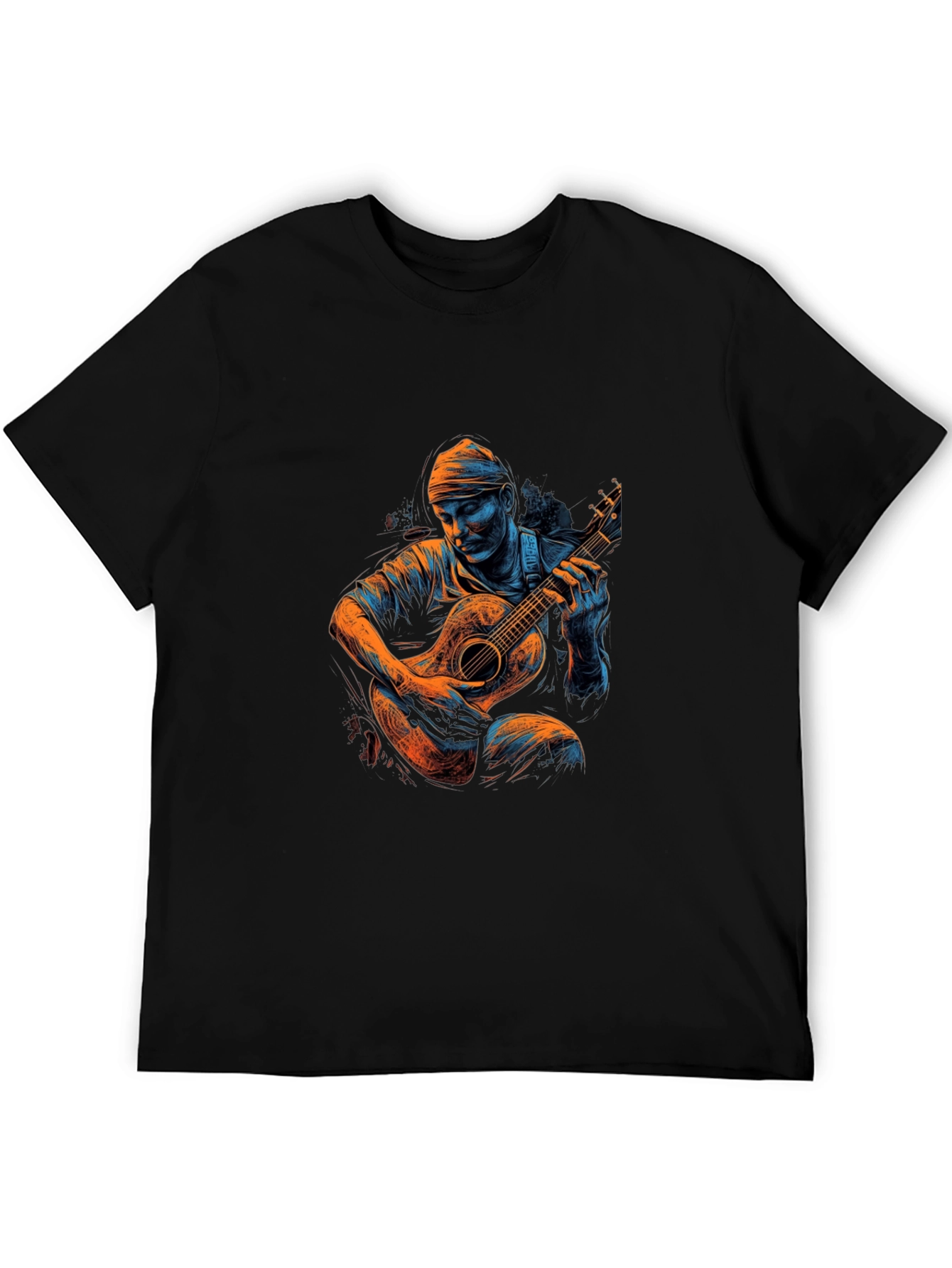 Guitar Player Graphic T-Shirt