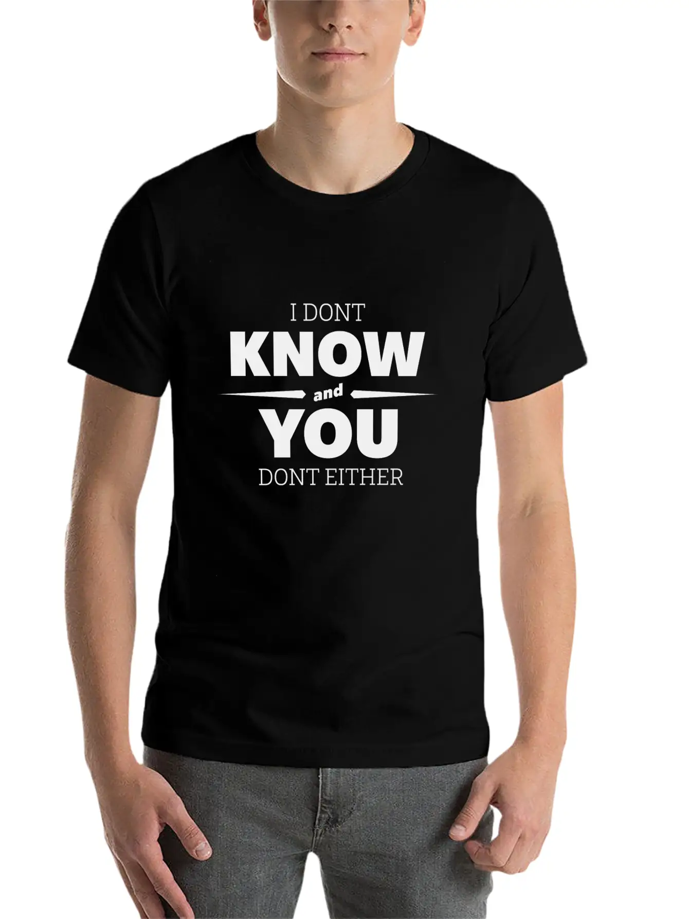 Agnostic Freethinker Black Gift Unisex Casual T-Shirt – Clean Design For Daily Comfort