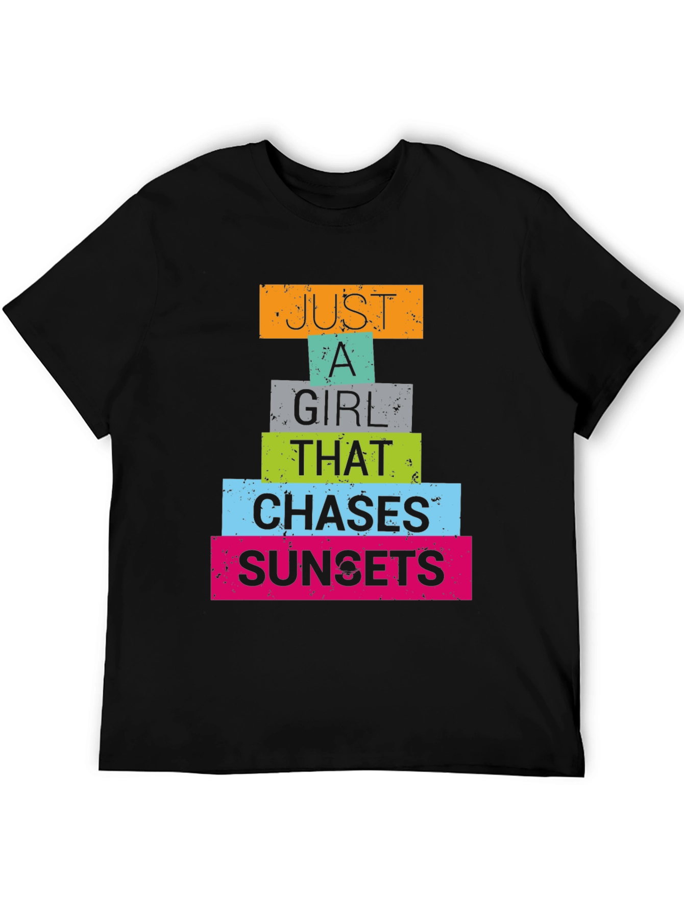 Just a Girl Who Chases Sunsets T-Shirt