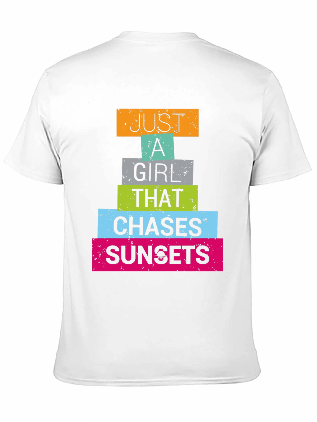 Just a Girl Who Chases Sunsets T-Shirt