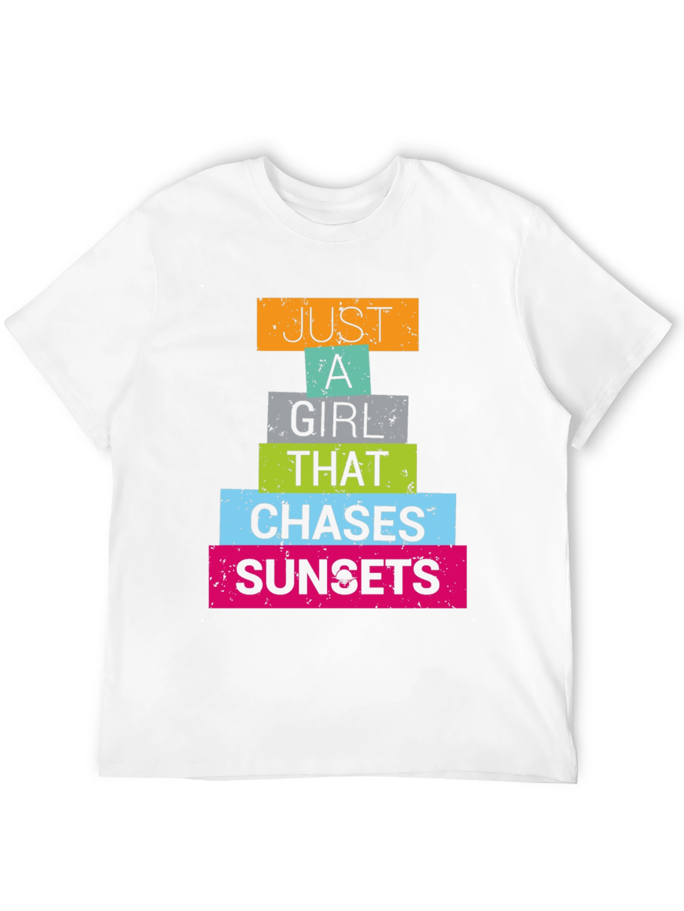 Just a Girl Who Chases Sunsets T-Shirt