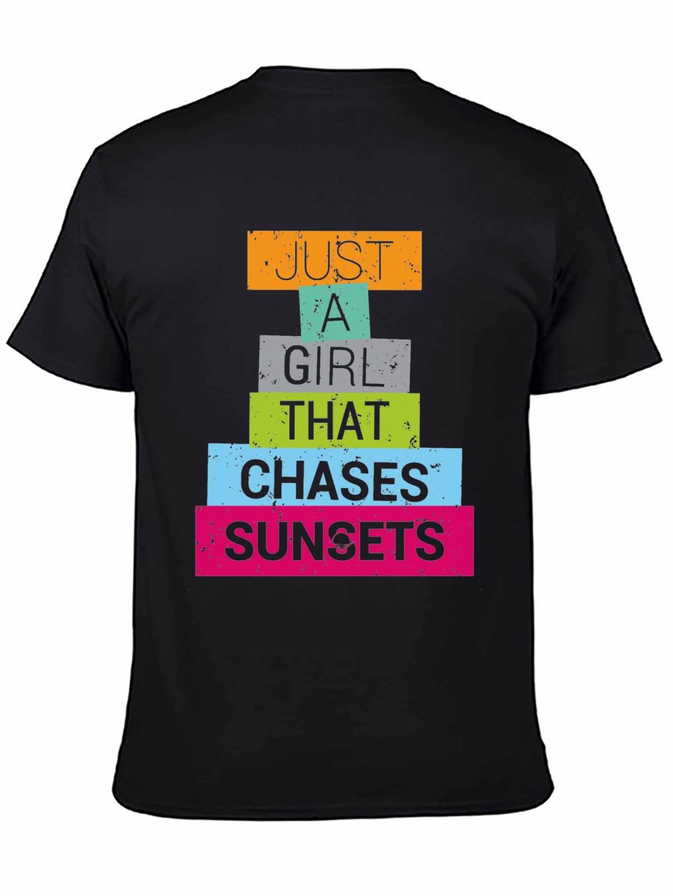 Just a Girl Who Chases Sunsets T-Shirt