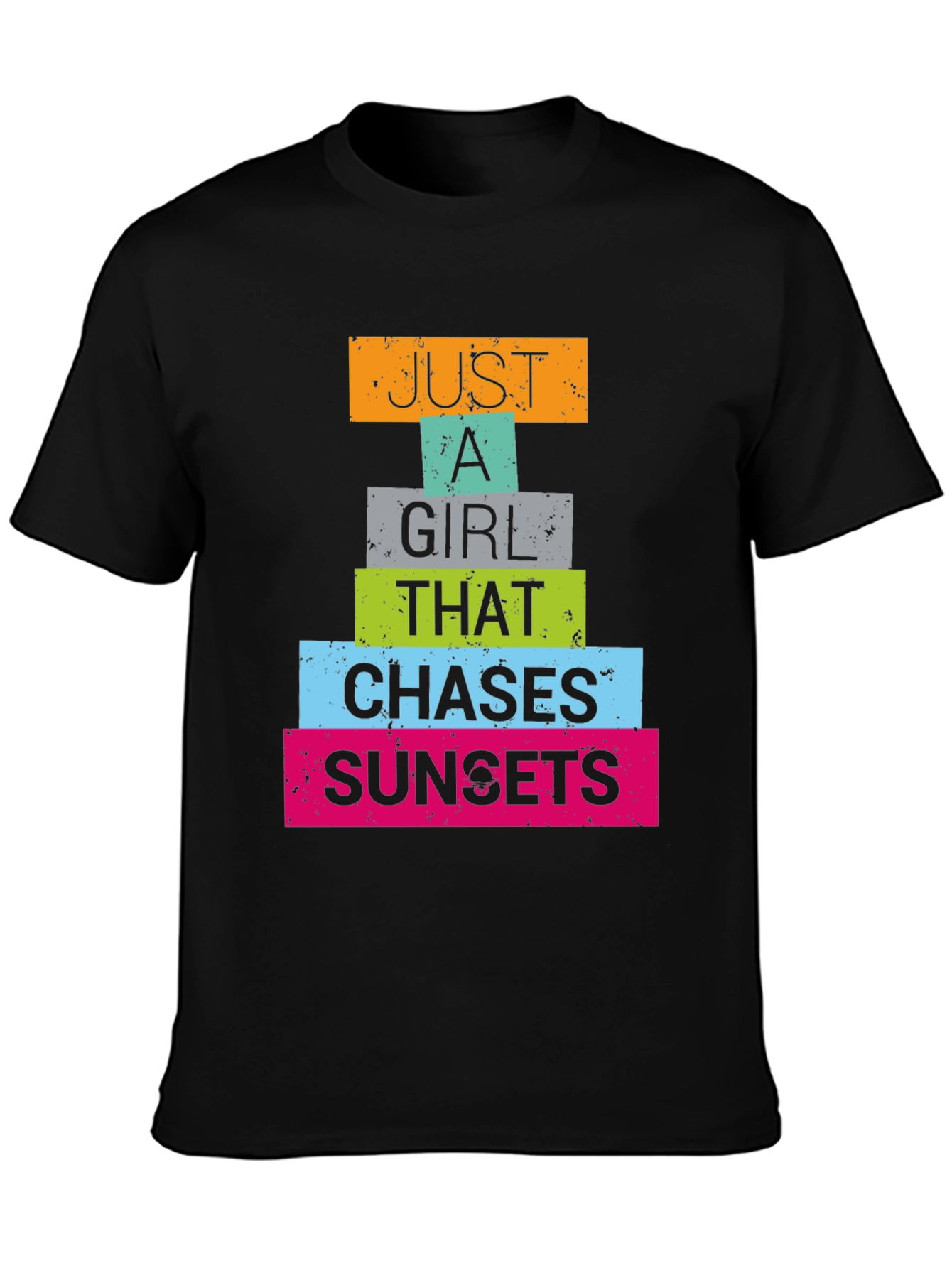 Just a Girl Who Chases Sunsets T-Shirt