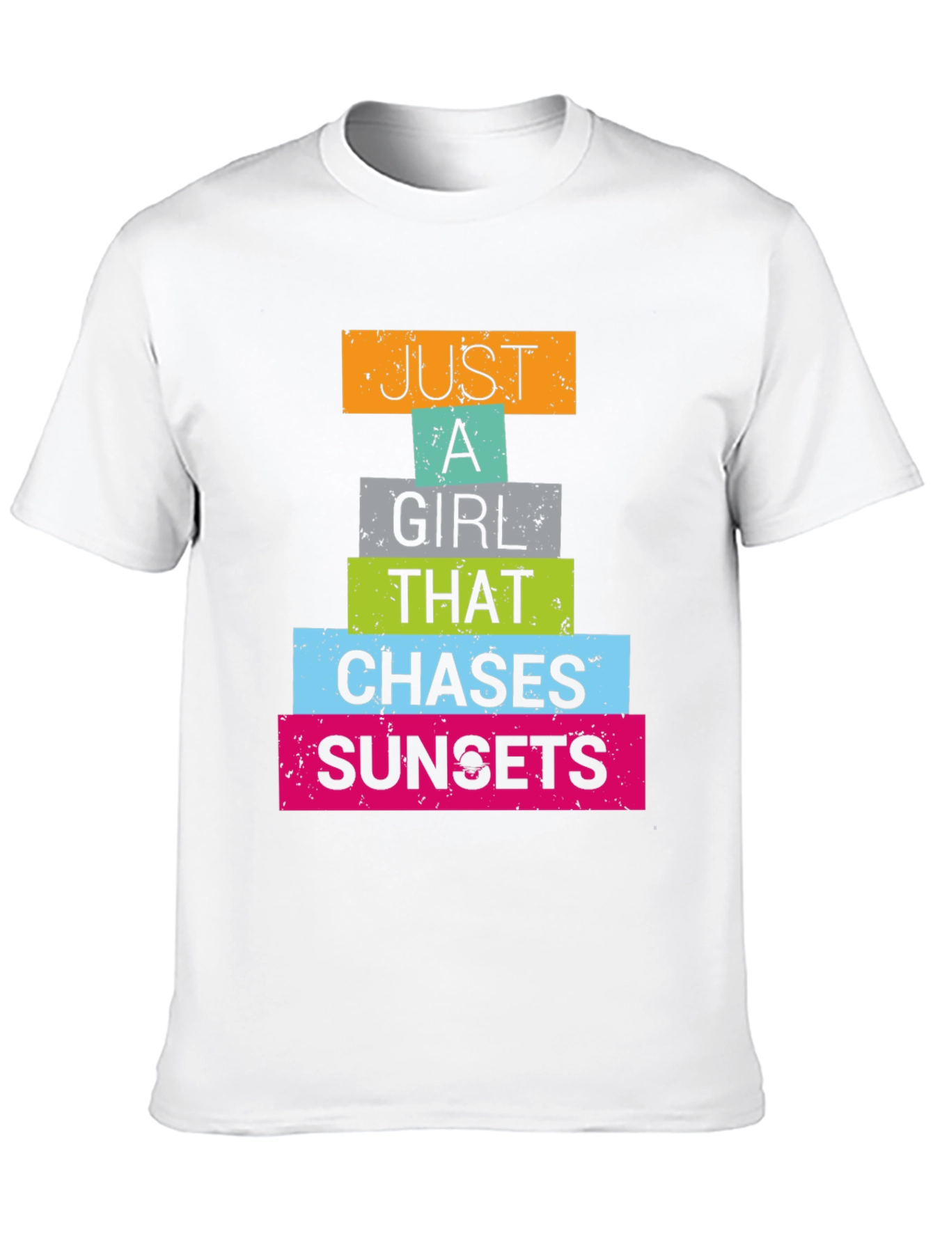 Just a Girl Who Chases Sunsets T-Shirt