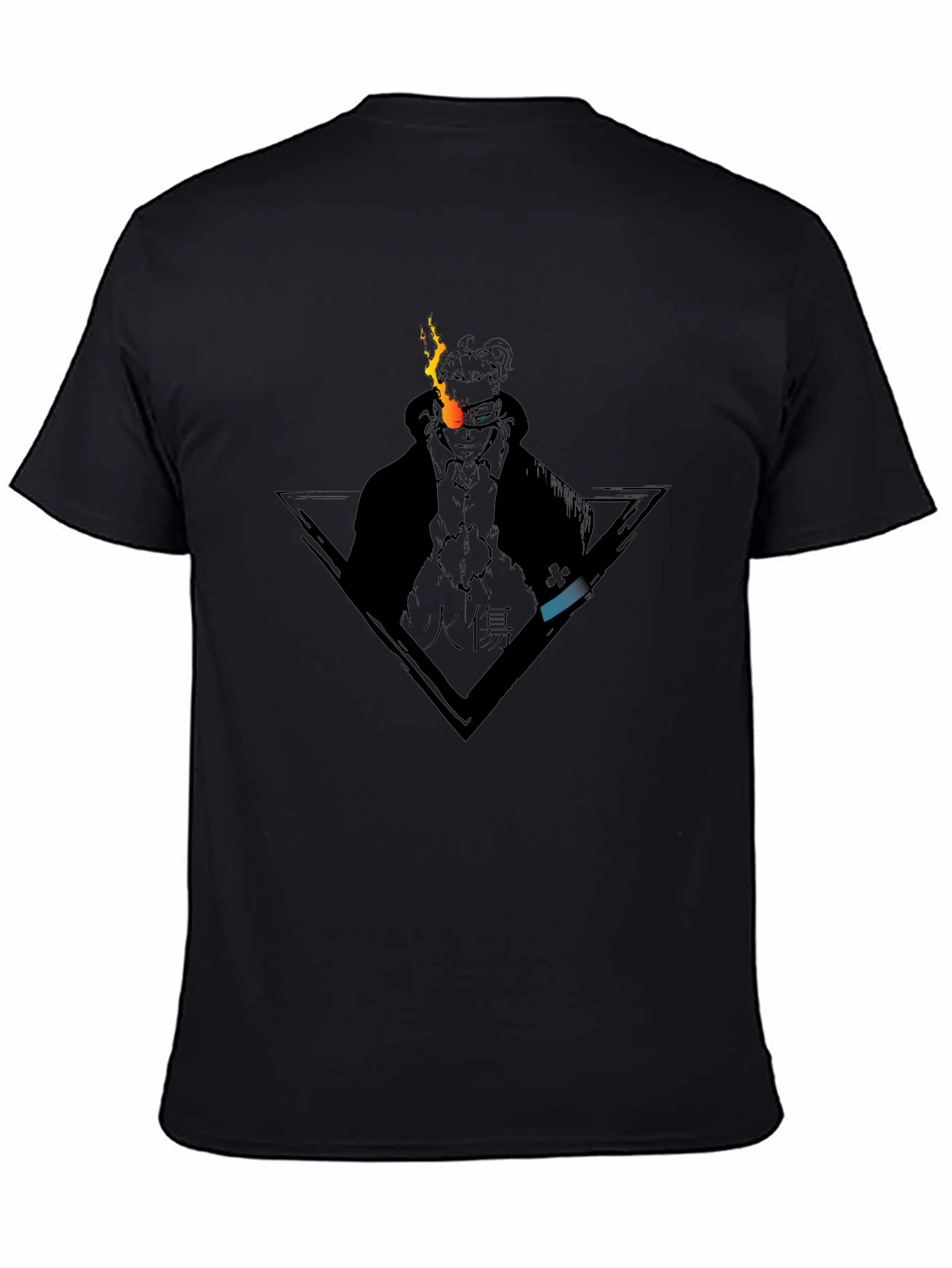 Anime Fire Force T-Shirt - Black Graphic Tee