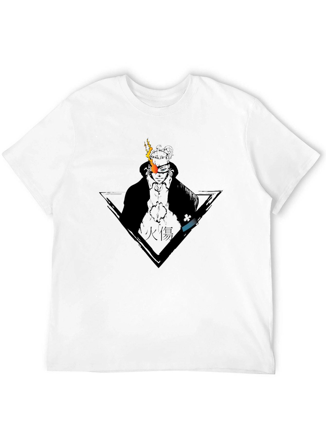 Anime Fire Force T-Shirt - Black Graphic Tee