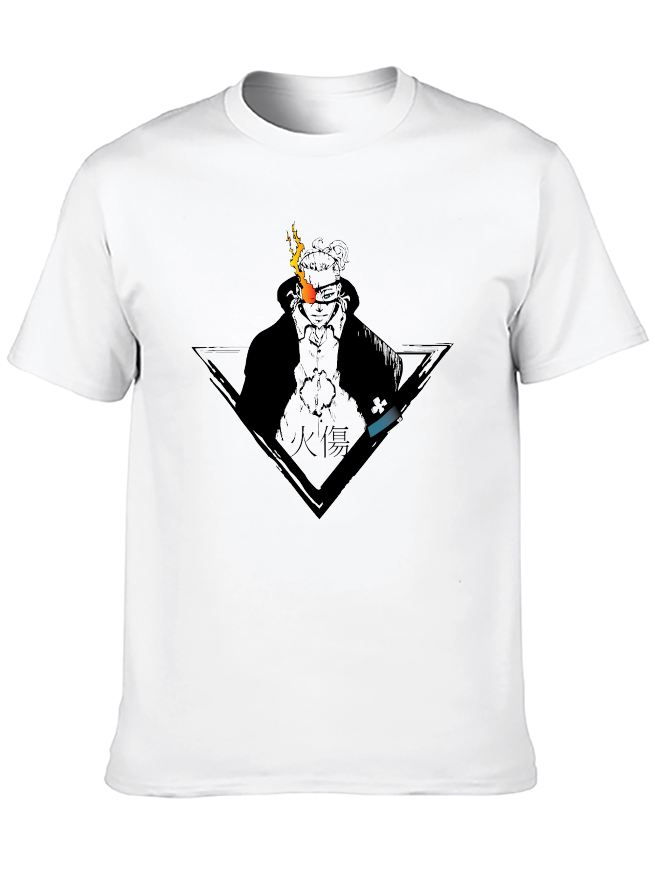 Anime Fire Force T-Shirt - Black Graphic Tee