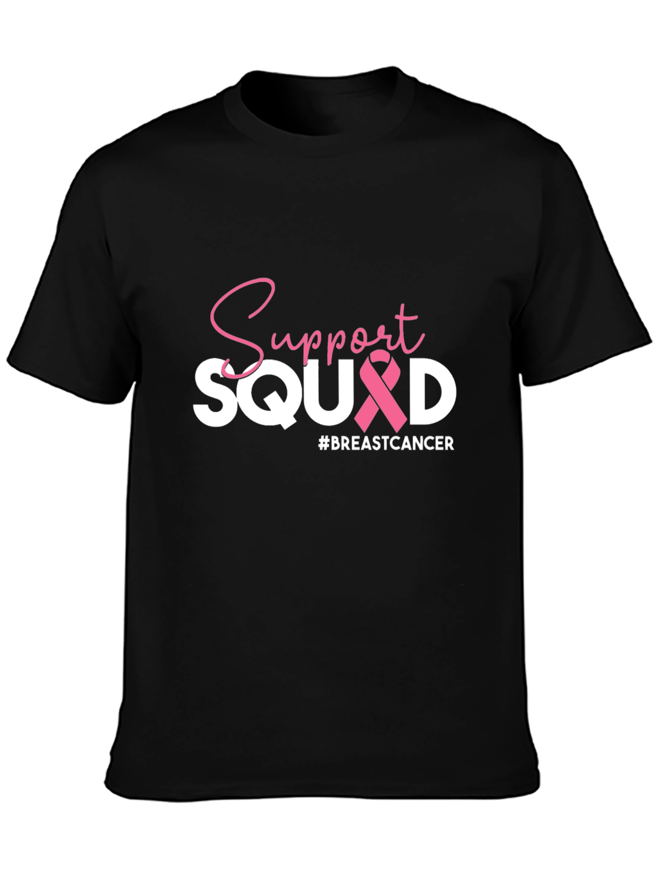 Support Squad Breast Cancer Awareness T-Shirt