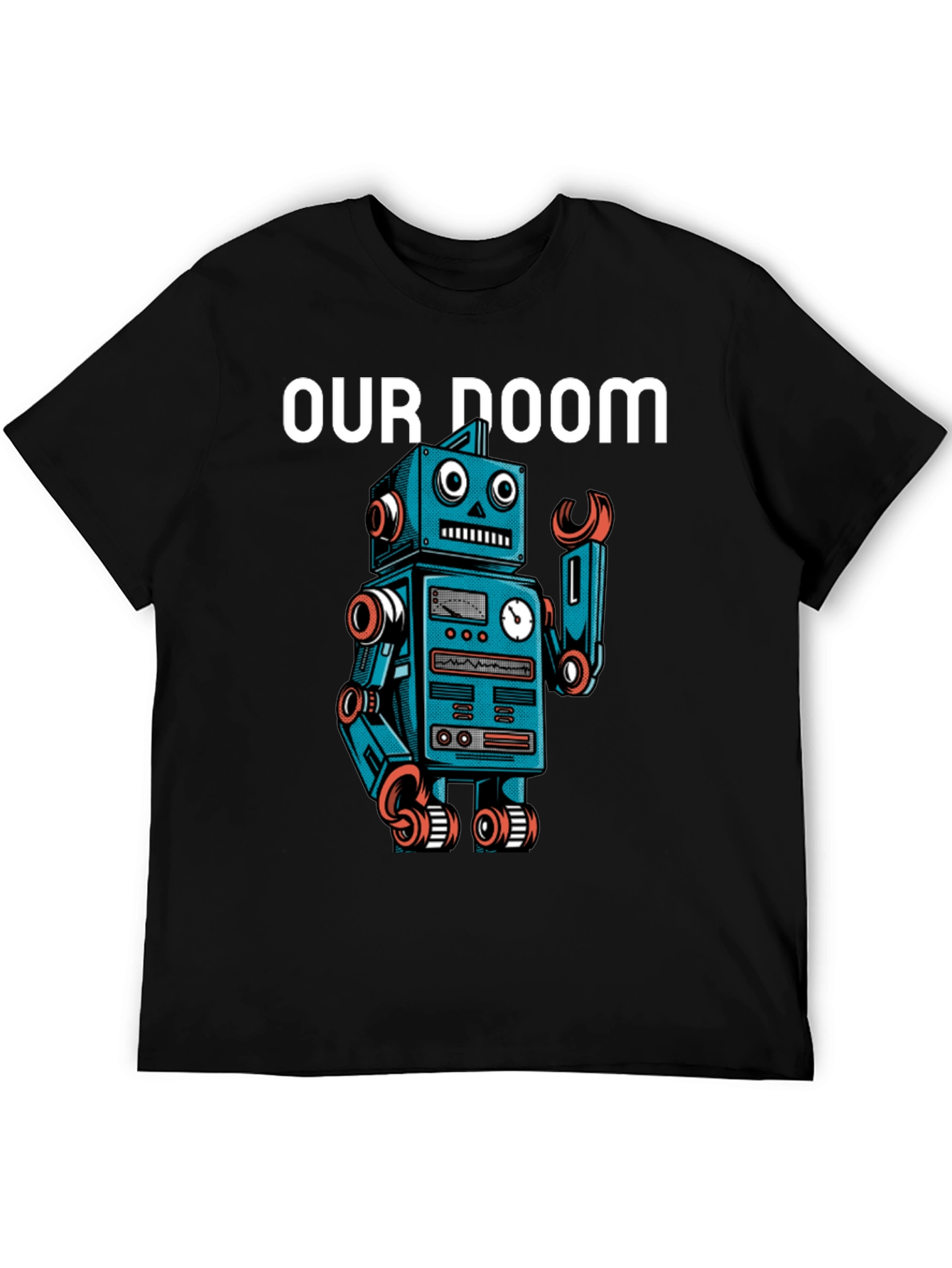 Robot Doom Graphic T-Shirt