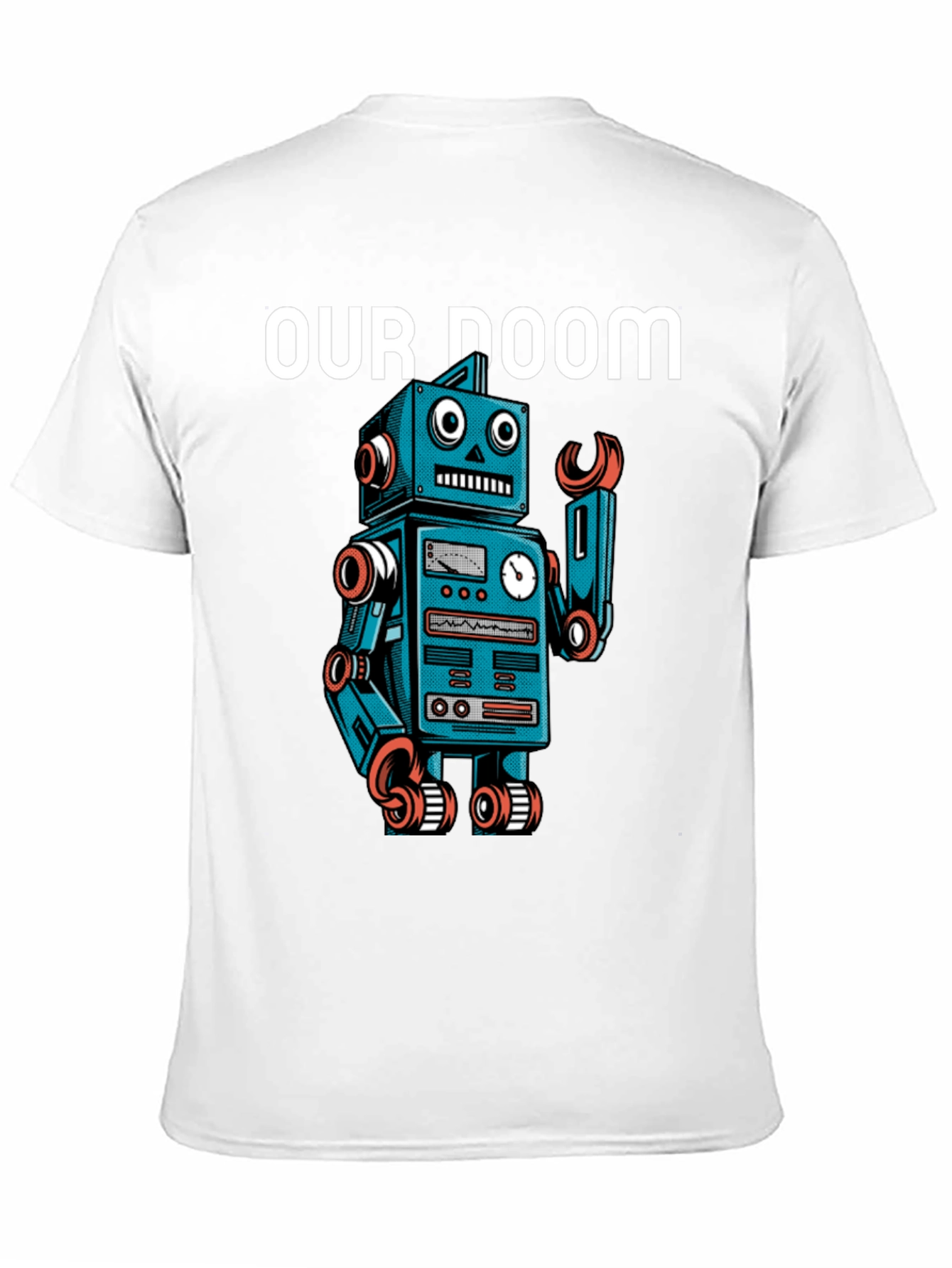 Robot Doom Graphic T-Shirt