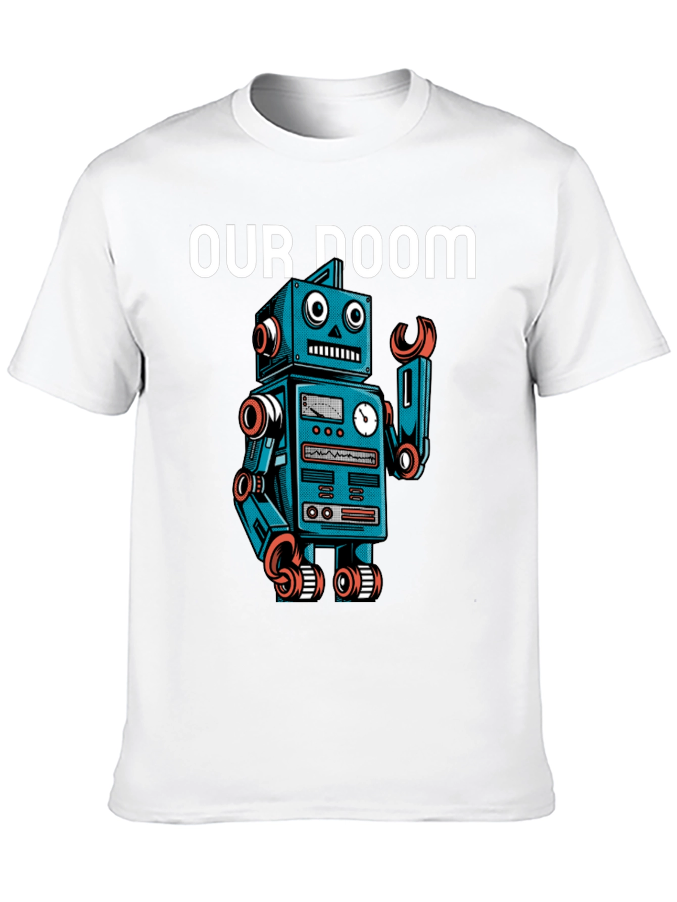 Robot Doom Graphic T-Shirt