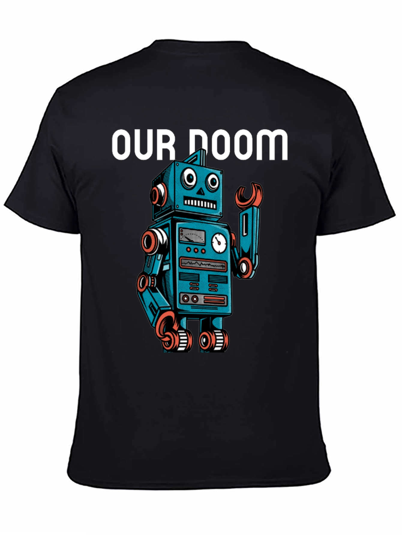 Robot Doom Graphic T-Shirt