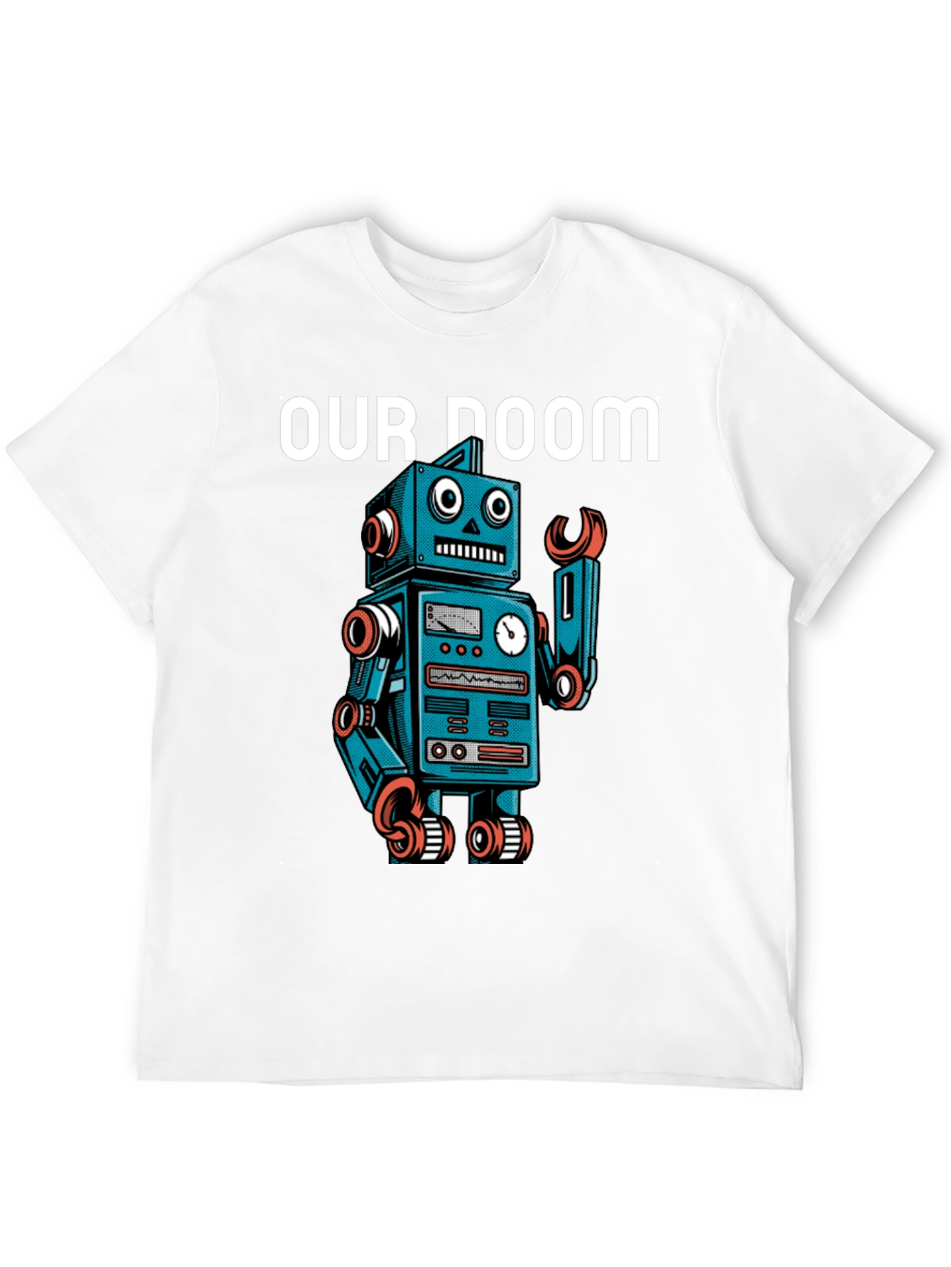 Robot Doom Graphic T-Shirt