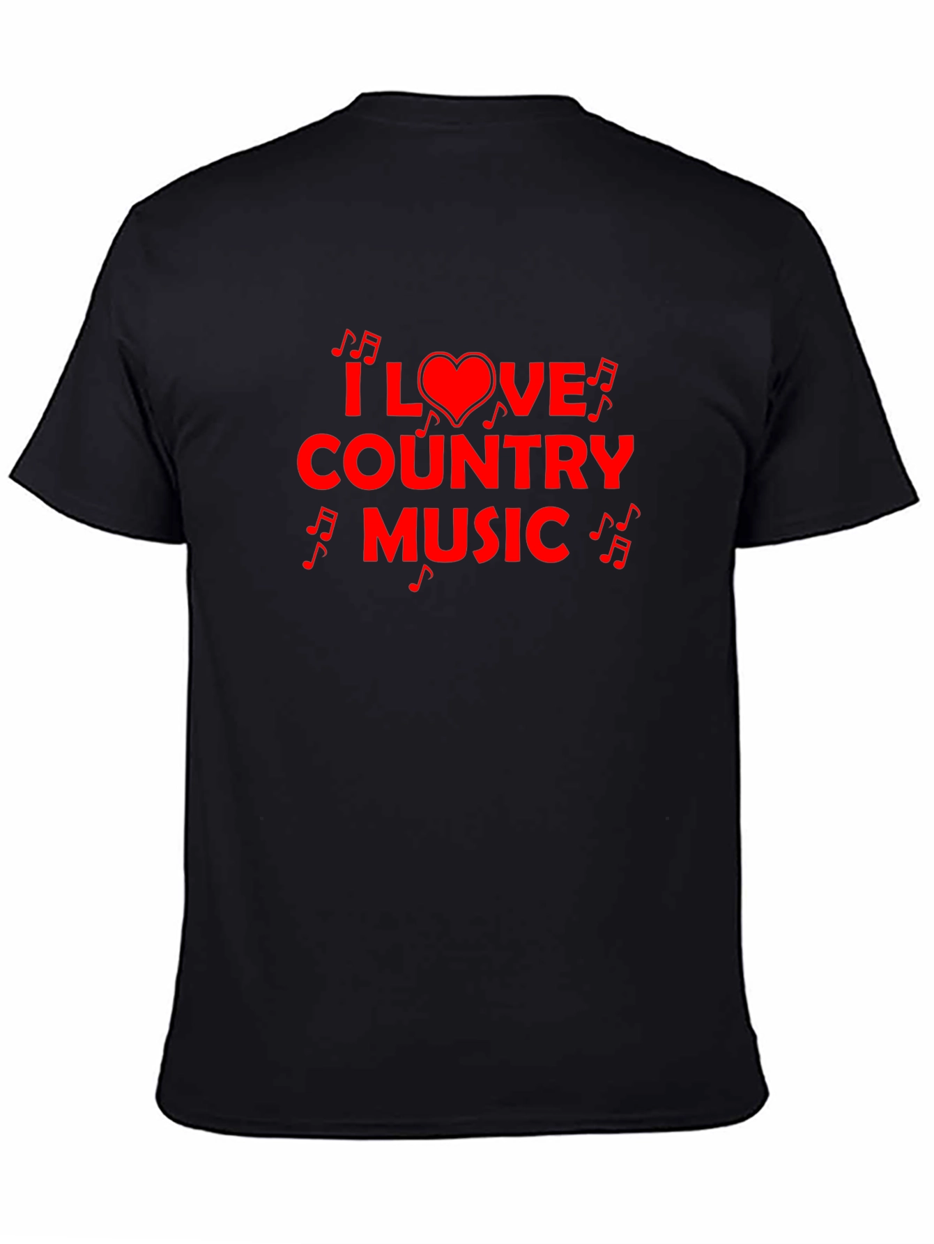 I Love Country Music Graphic T-Shirt