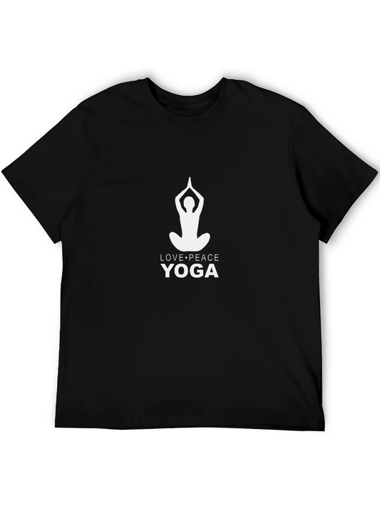 Yoga Love Peace Graphic Tee