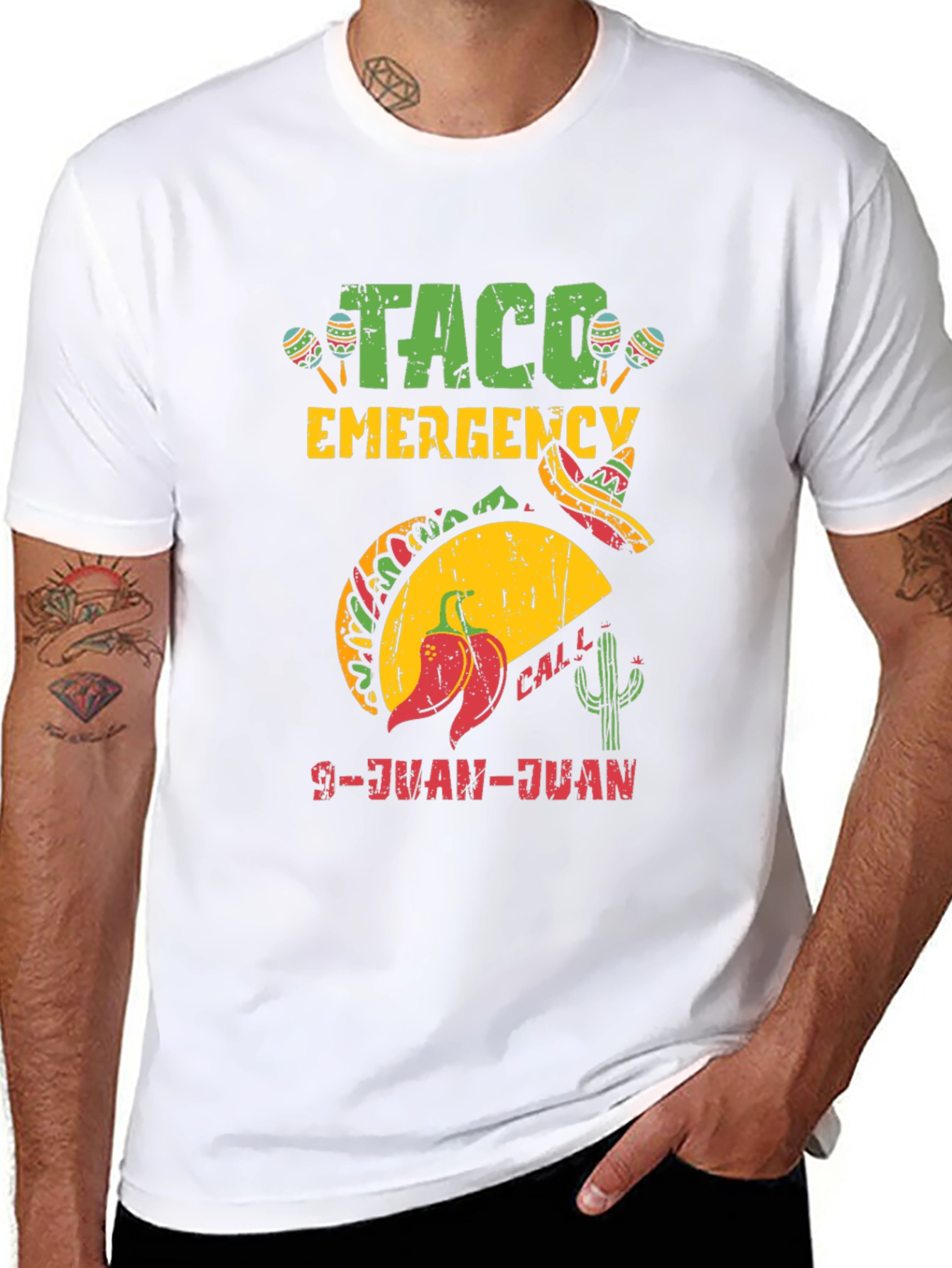 Taco Emergency Call 9-JUAN-JUAN Tee