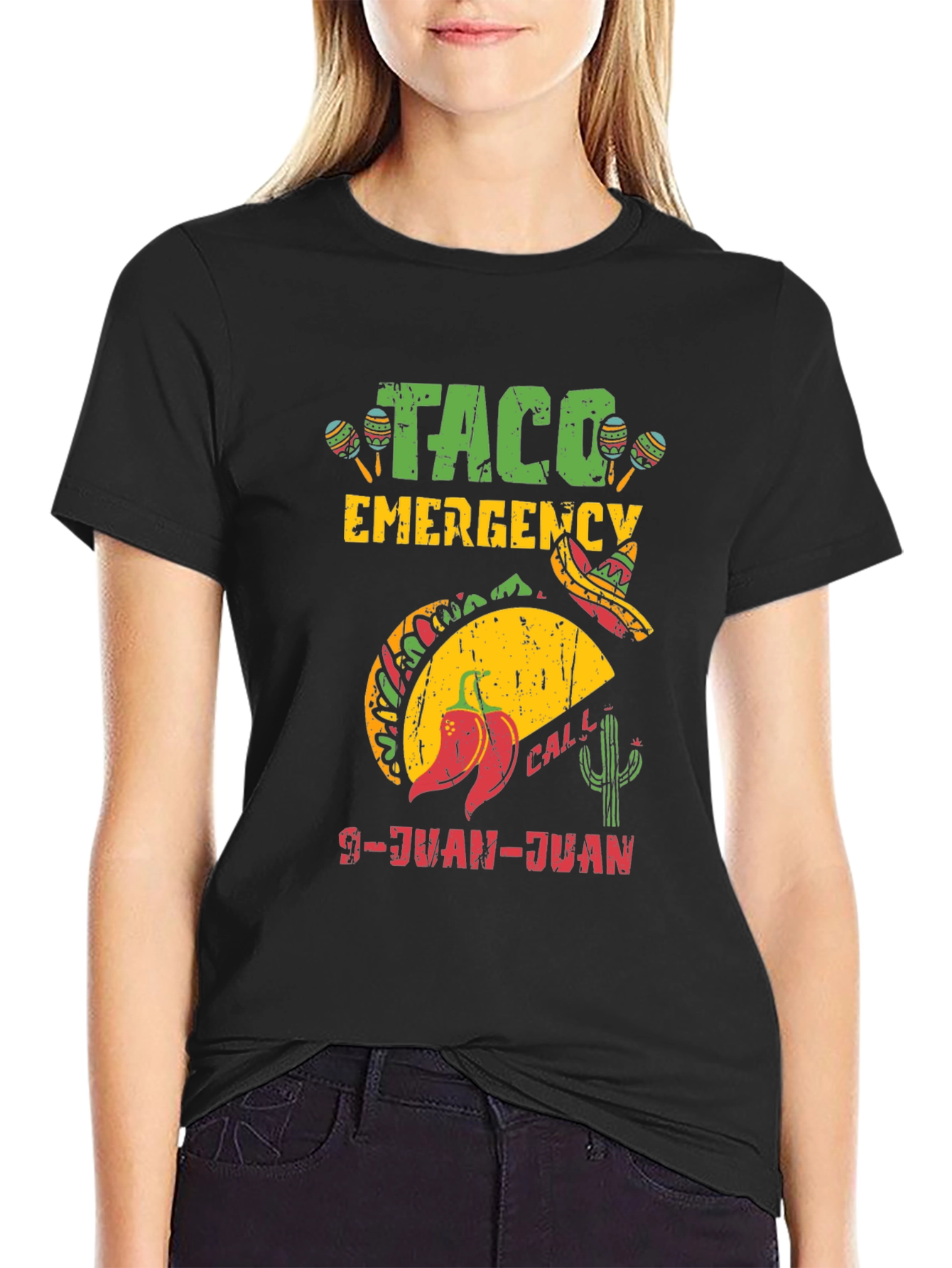 Taco Emergency Call 9-JUAN-JUAN Tee