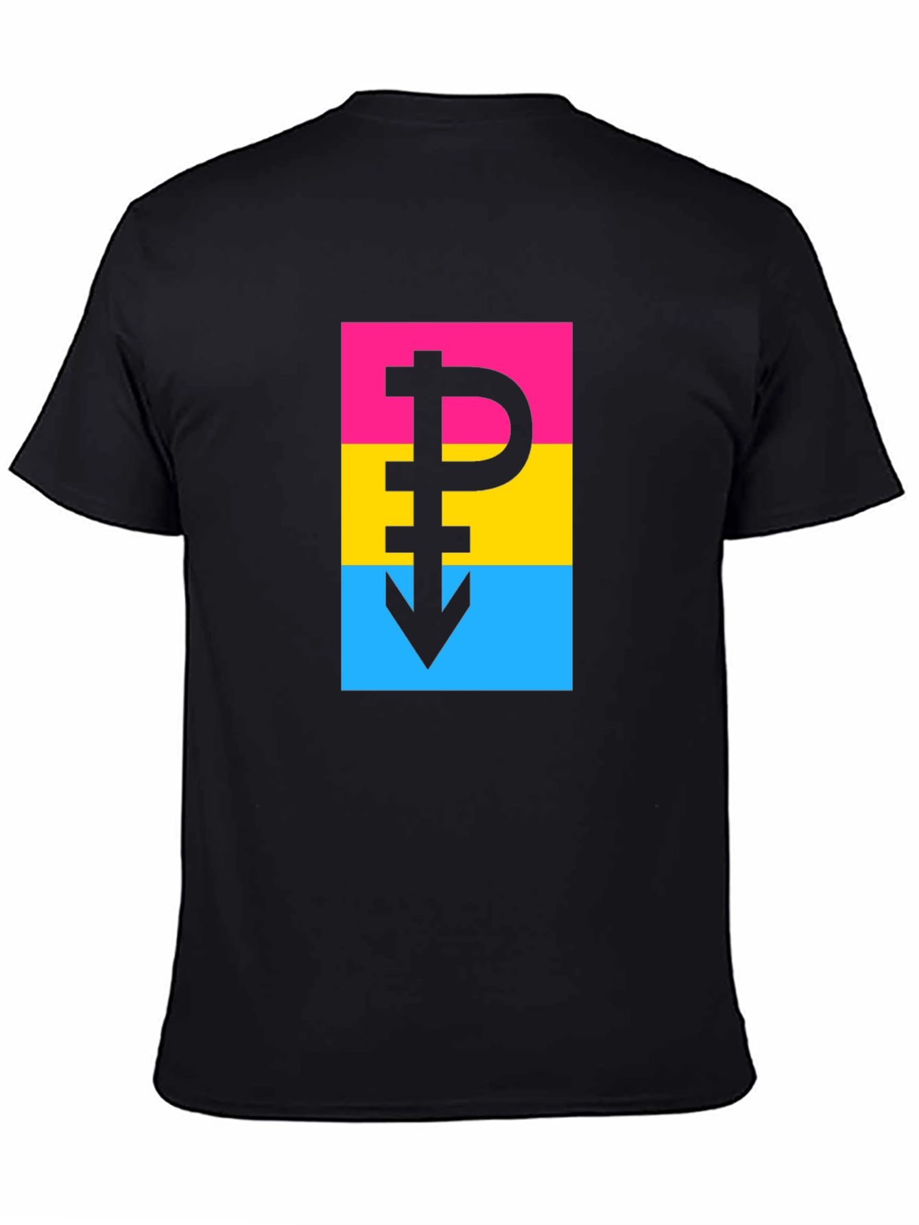 Pansexual Pride T-Shirt - Bold Symbol Design
