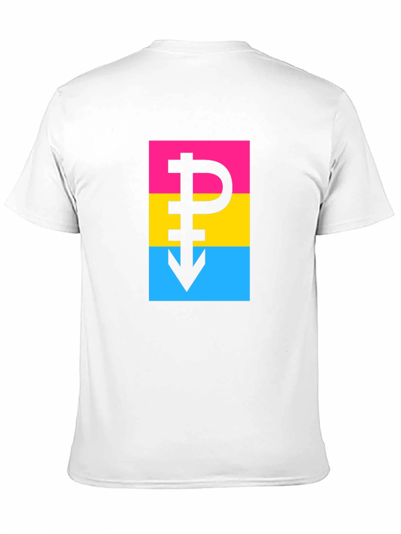 Pansexual Pride T-Shirt - Bold Symbol Design