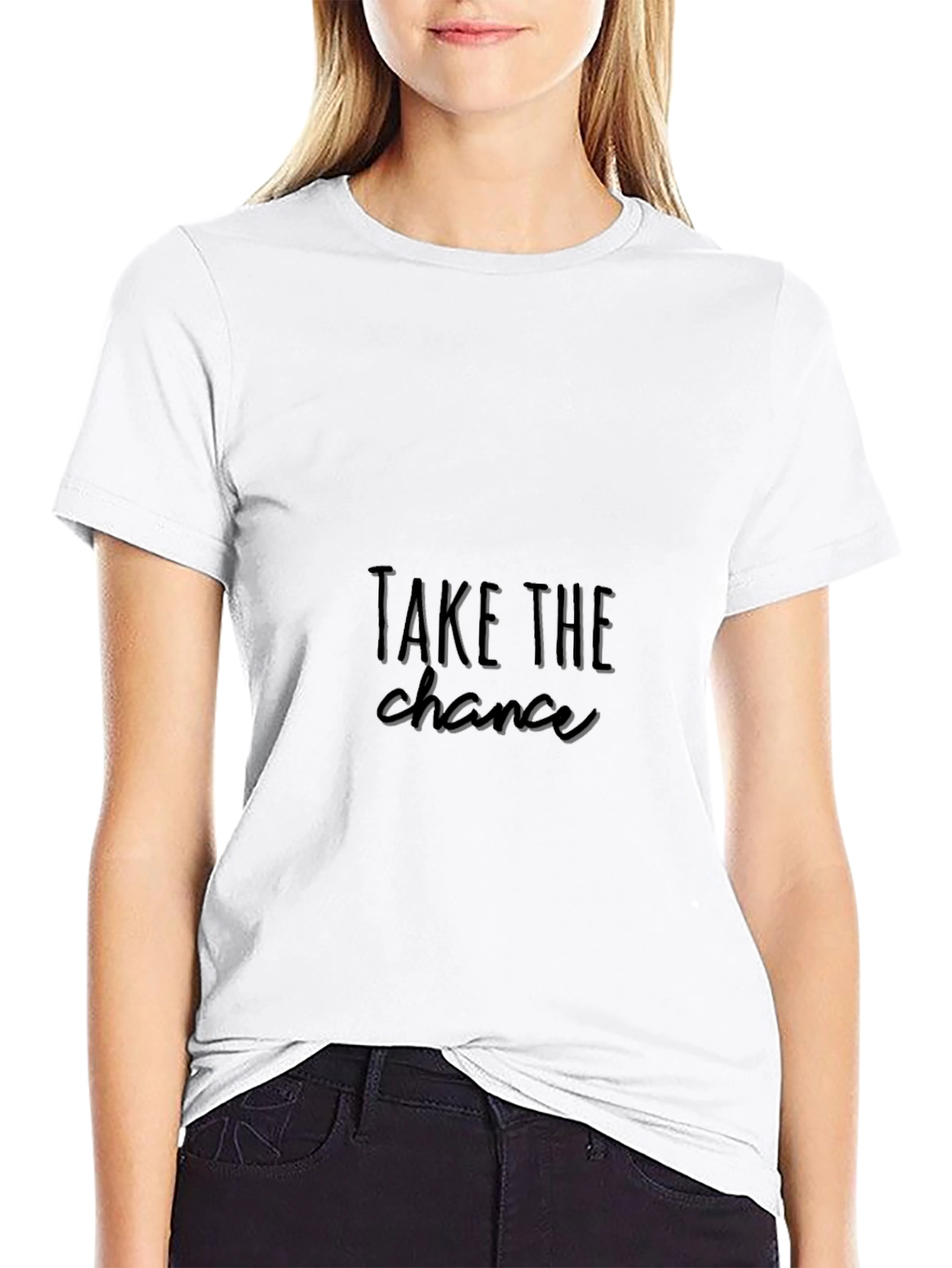 Take The Chance Black T-Shirt