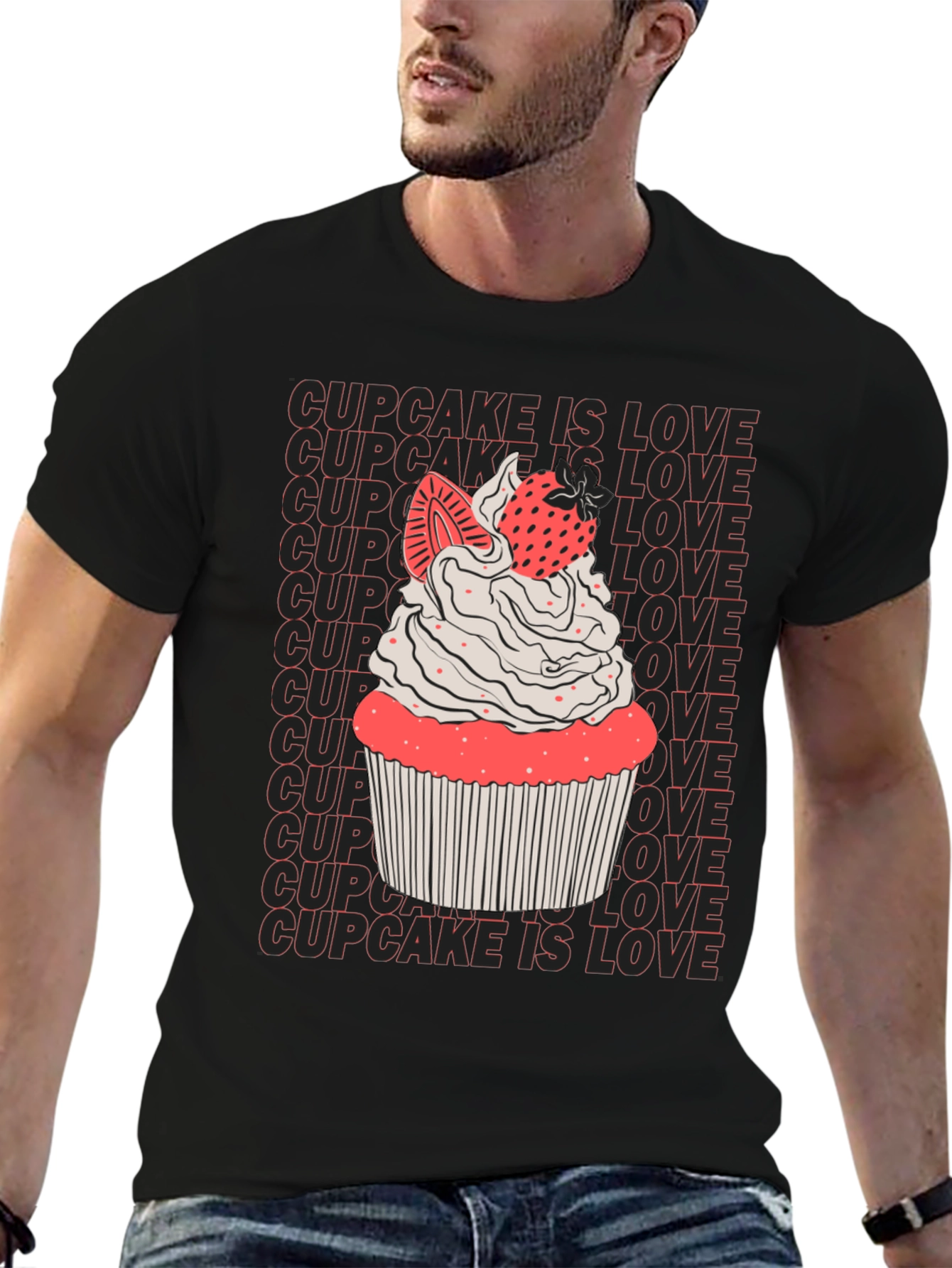 Cupcake is Love Graphic Tee
