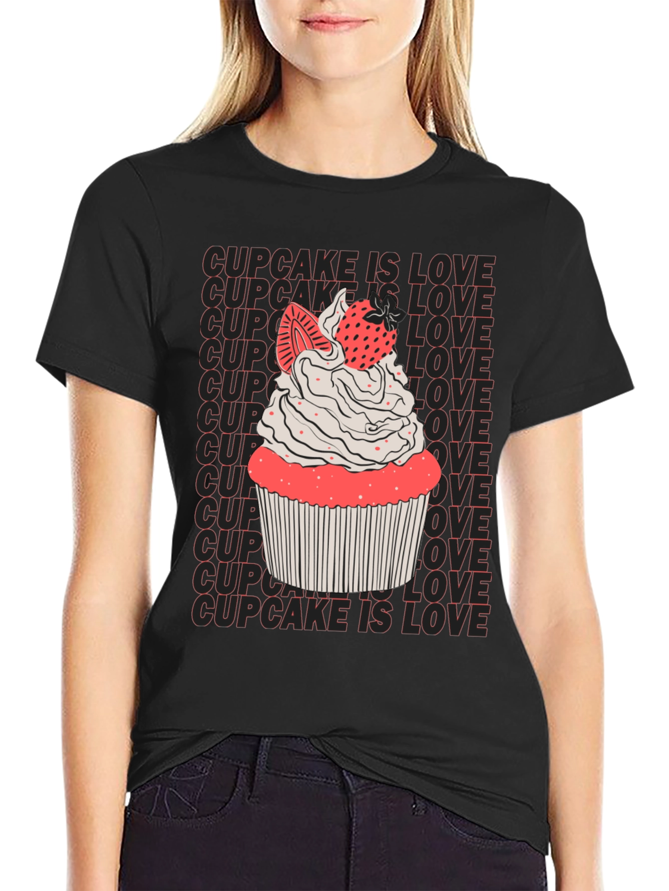 Cupcake is Love Graphic Tee
