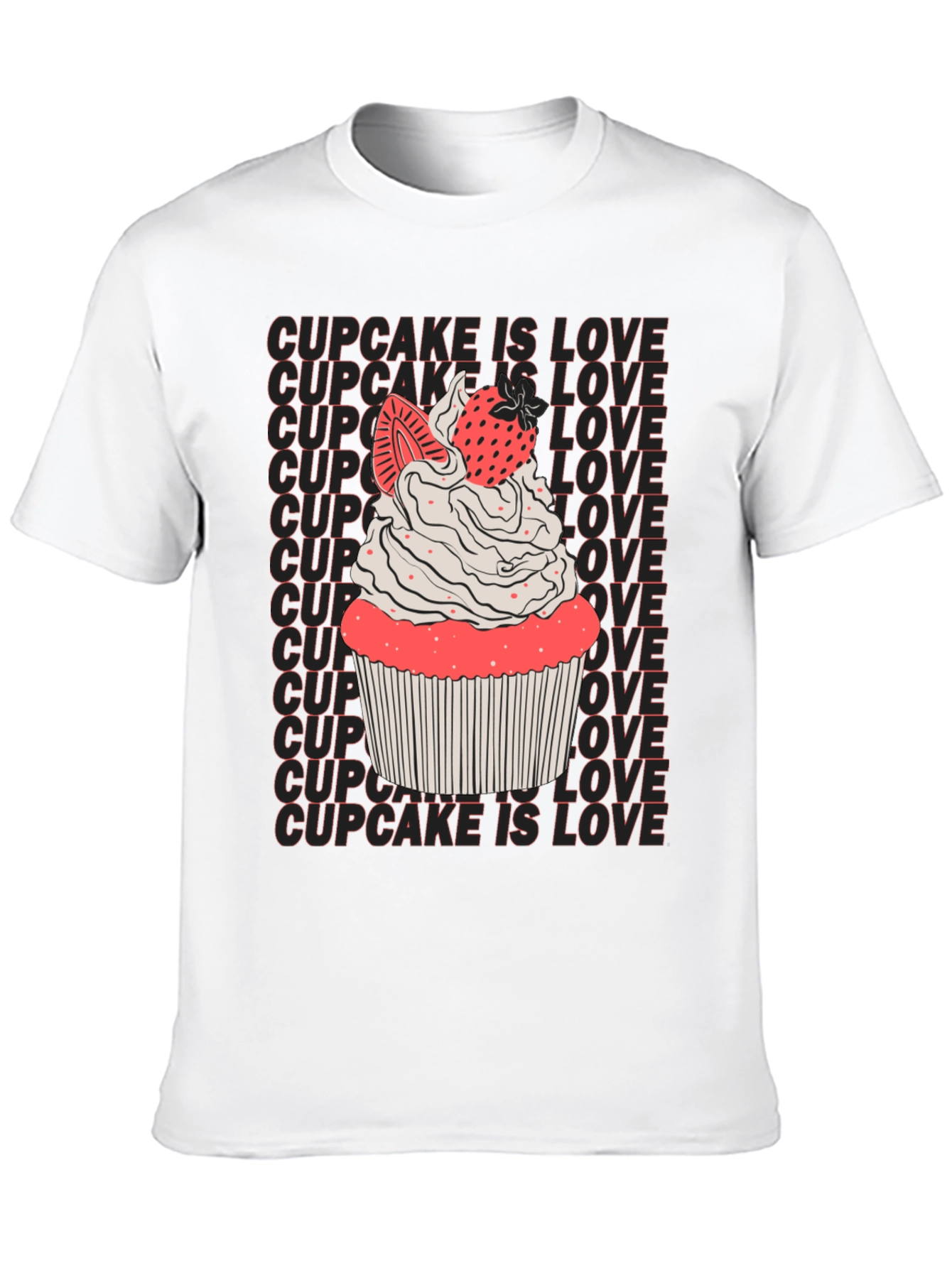 Cupcake is Love Graphic Tee