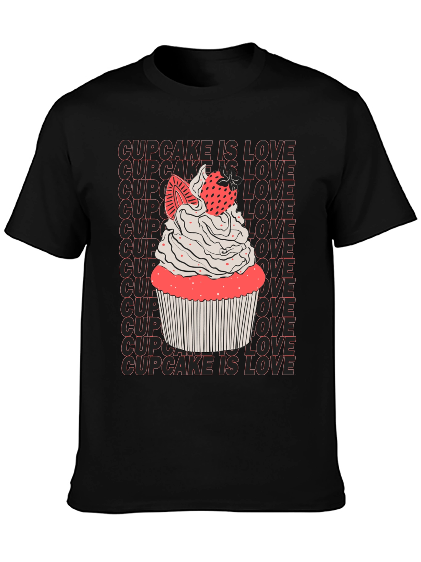 Cupcake is Love Graphic Tee