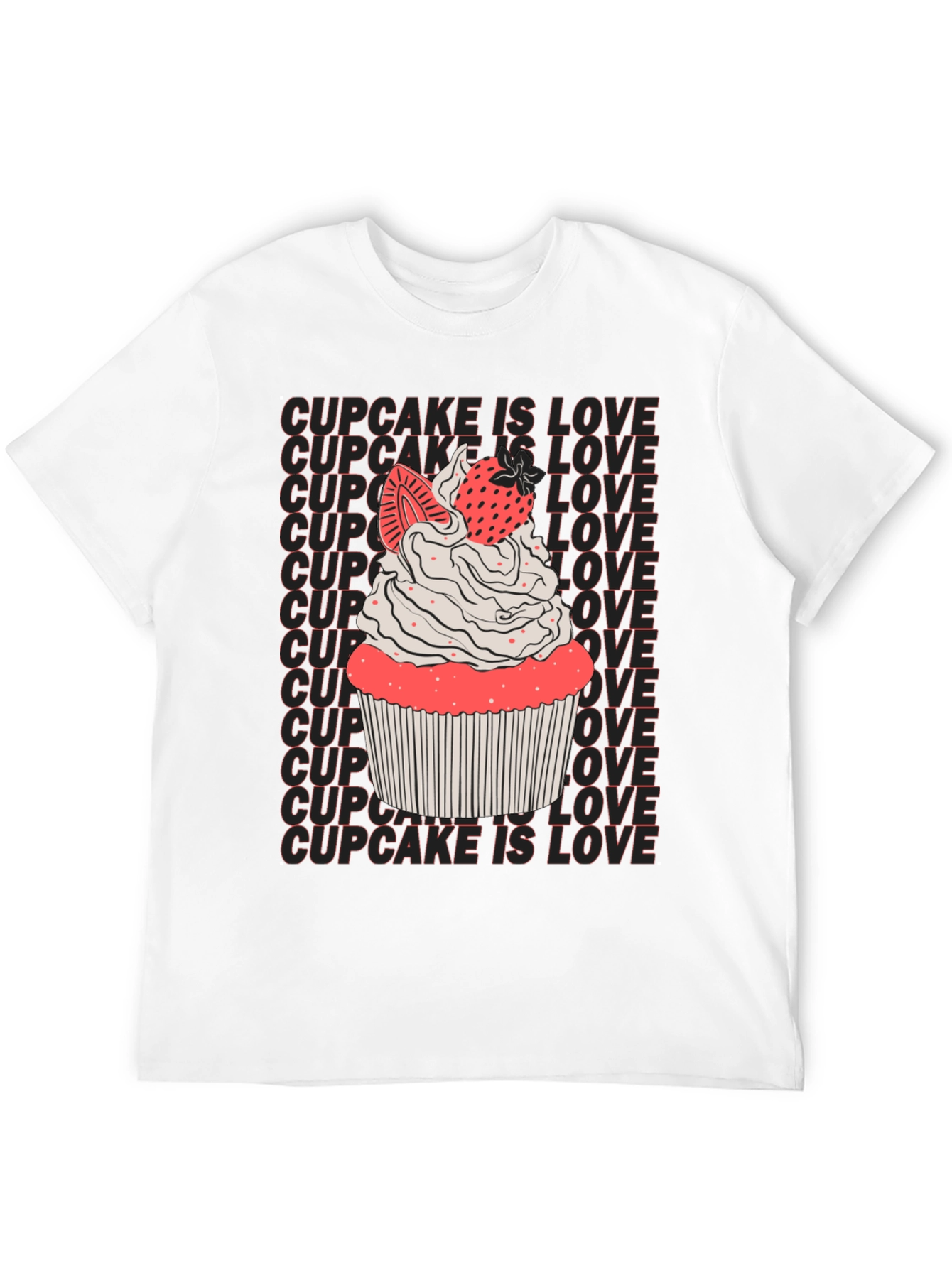 Cupcake is Love Graphic Tee