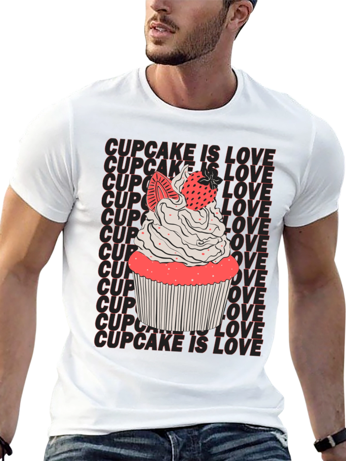 Cupcake is Love Graphic Tee