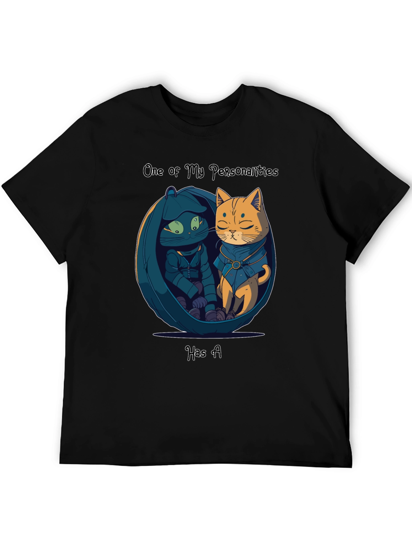 One of My Personalities Has A Cat T-Shirt