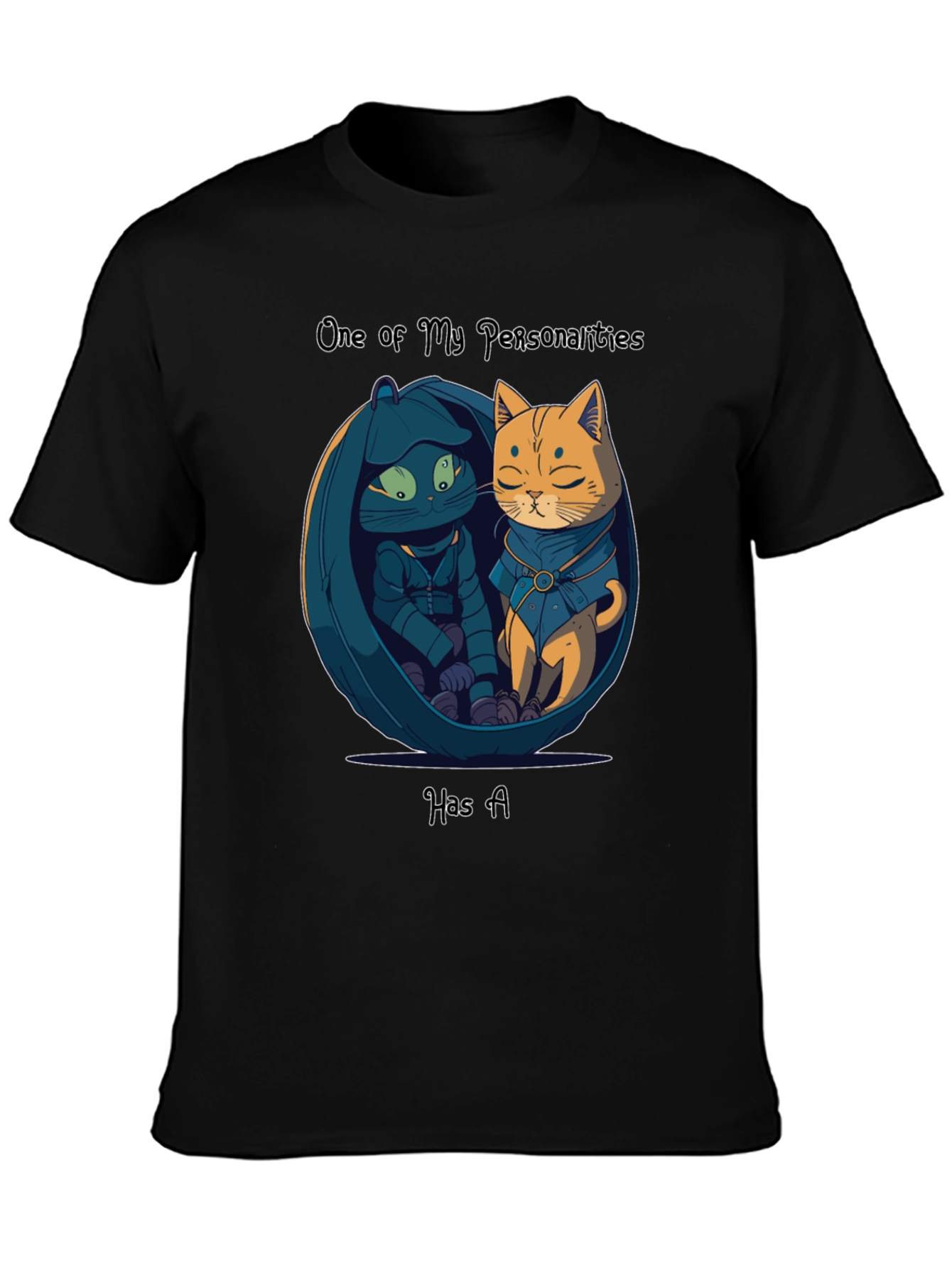 One of My Personalities Has A Cat T-Shirt