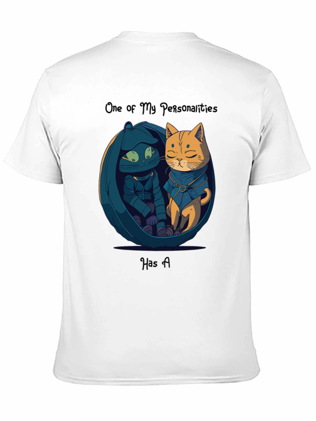 One of My Personalities Has A Cat T-Shirt