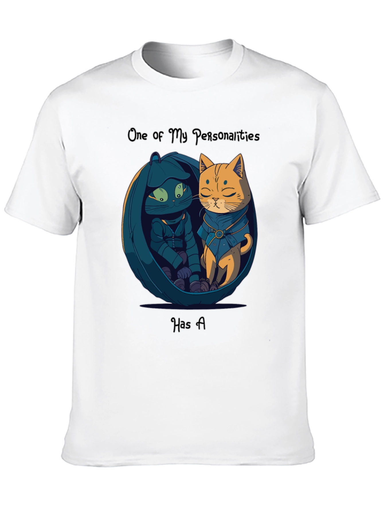 One of My Personalities Has A Cat T-Shirt