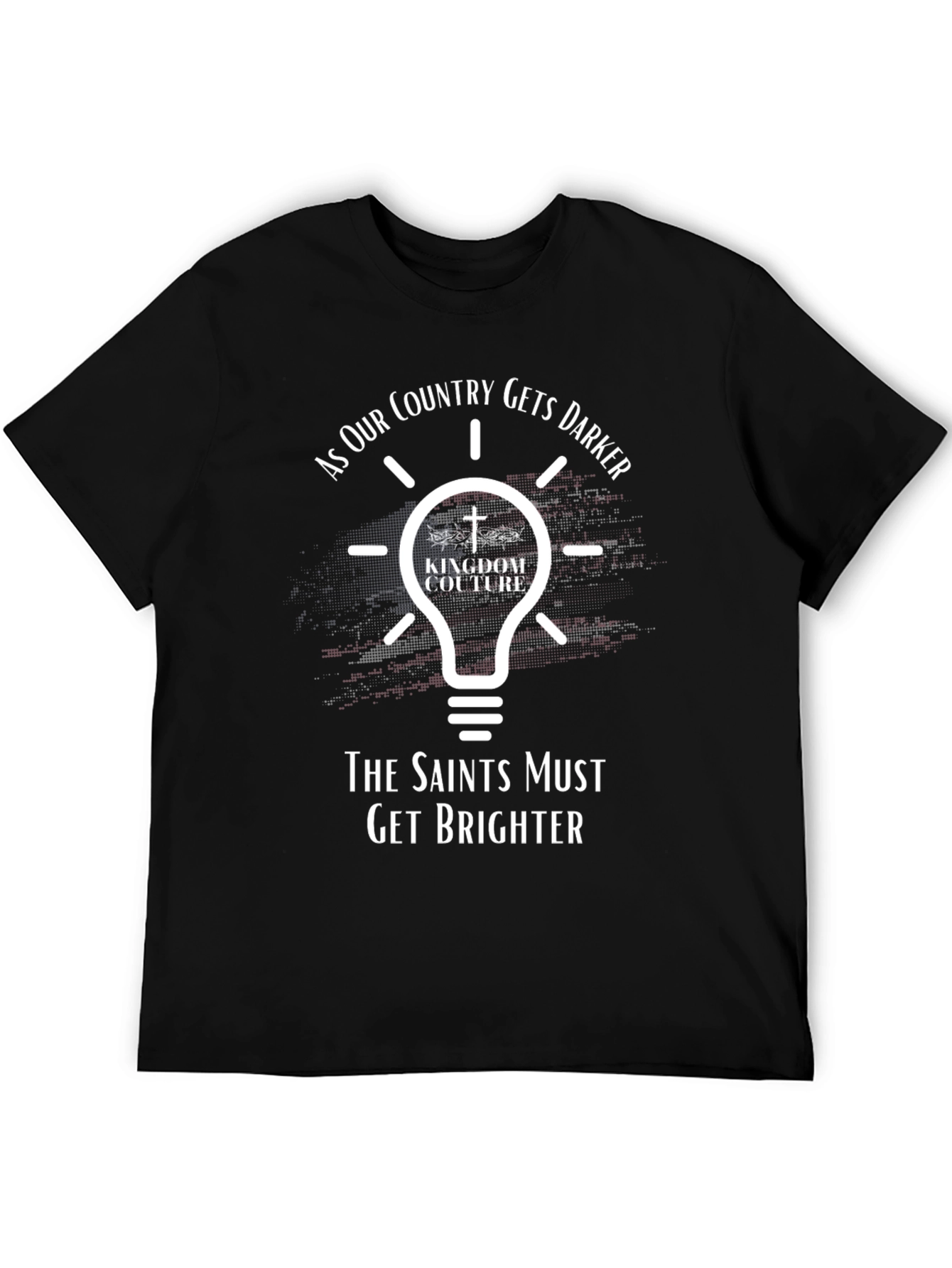 Kingdom Couture Lightbulb Christian Graphic T-Shirt
