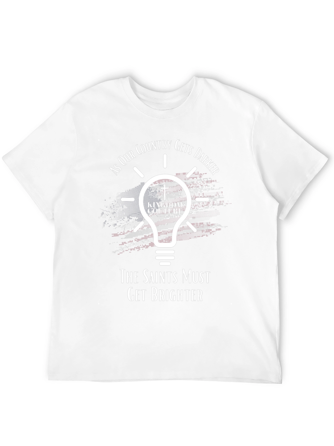 Kingdom Couture Lightbulb Christian Graphic T-Shirt