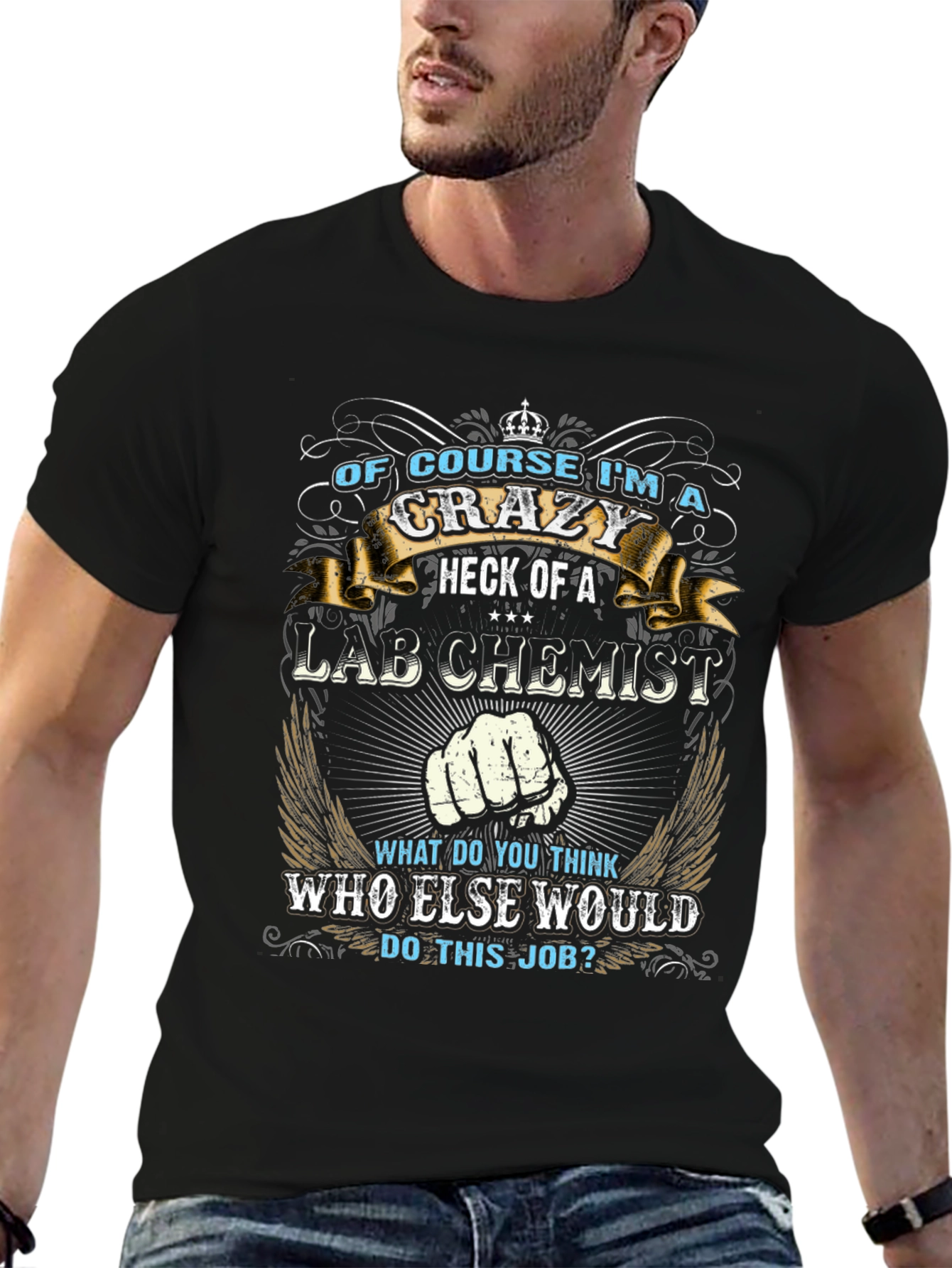 Crazy Lab Chemist T-Shirt