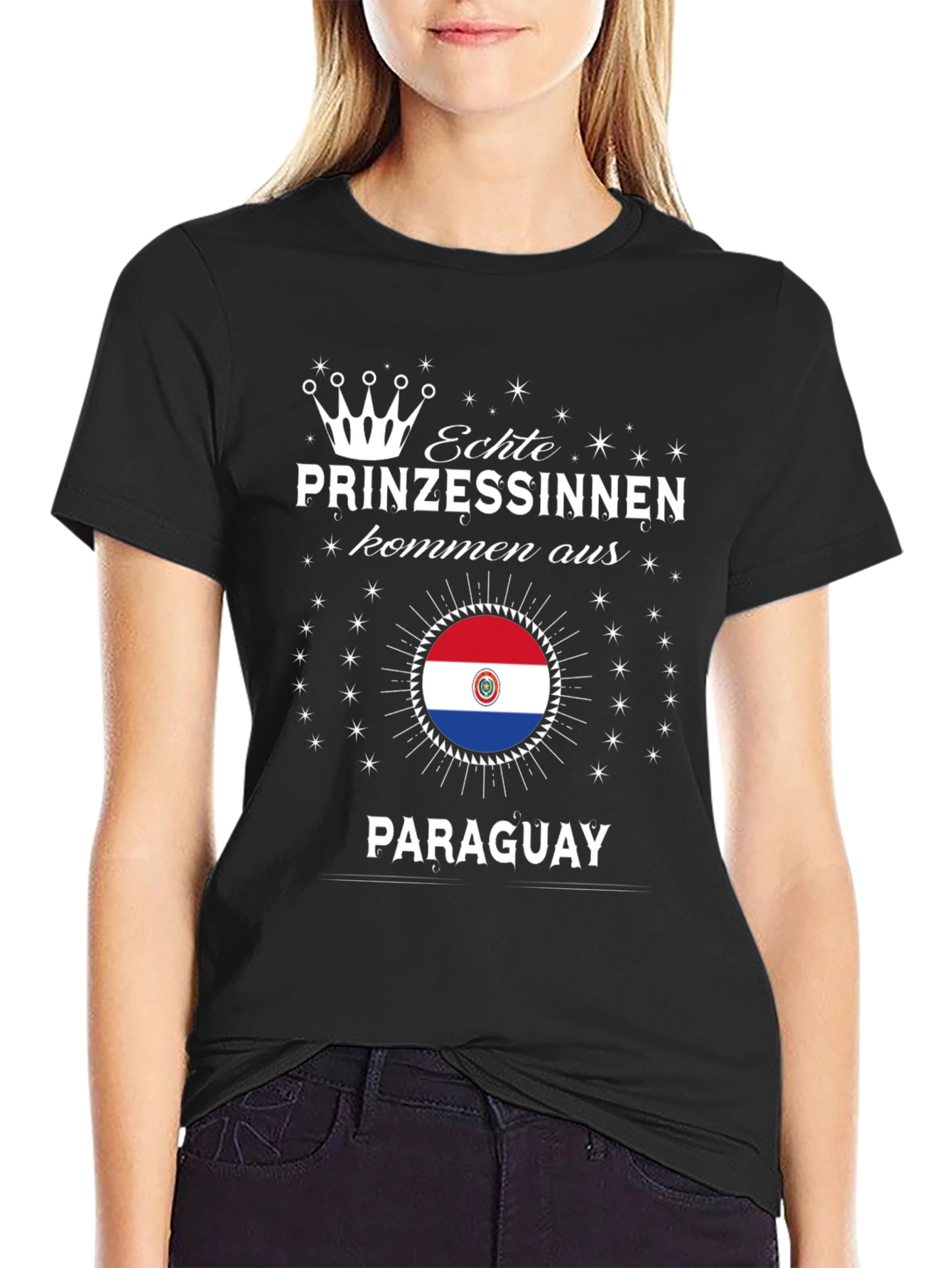Paraguay Princess T-Shirt - German Text