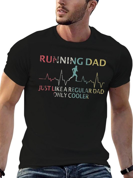 Running Dad T-Shirt - Cool Fathers Day Gift