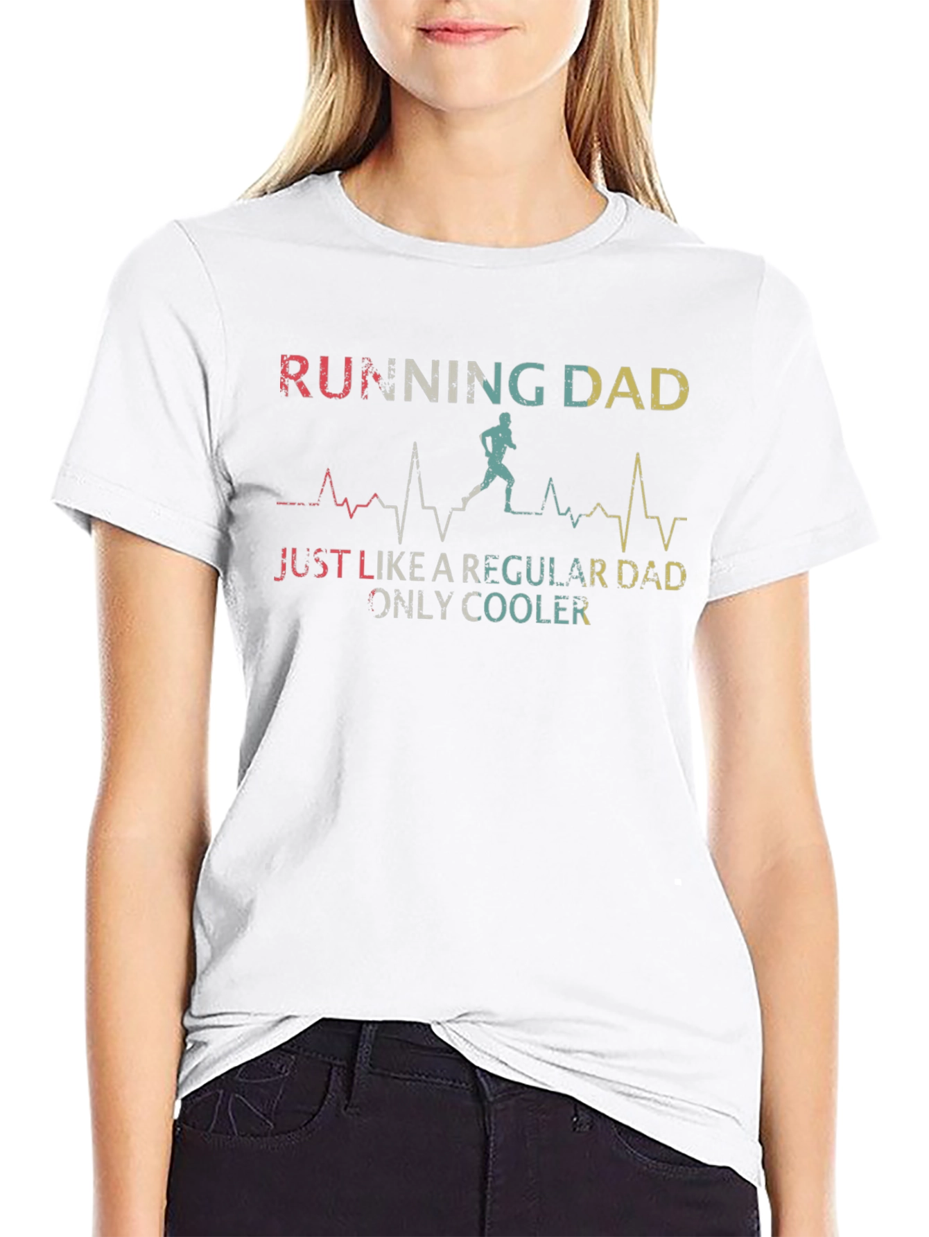 Running Dad T-Shirt - Cool Fathers Day Gift